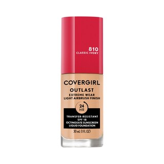 Foto 1 | Base De Maquillaje Líquida Covergirl Outlast Extreme Wear Spf 18 30 Ml - Venta Internacional.