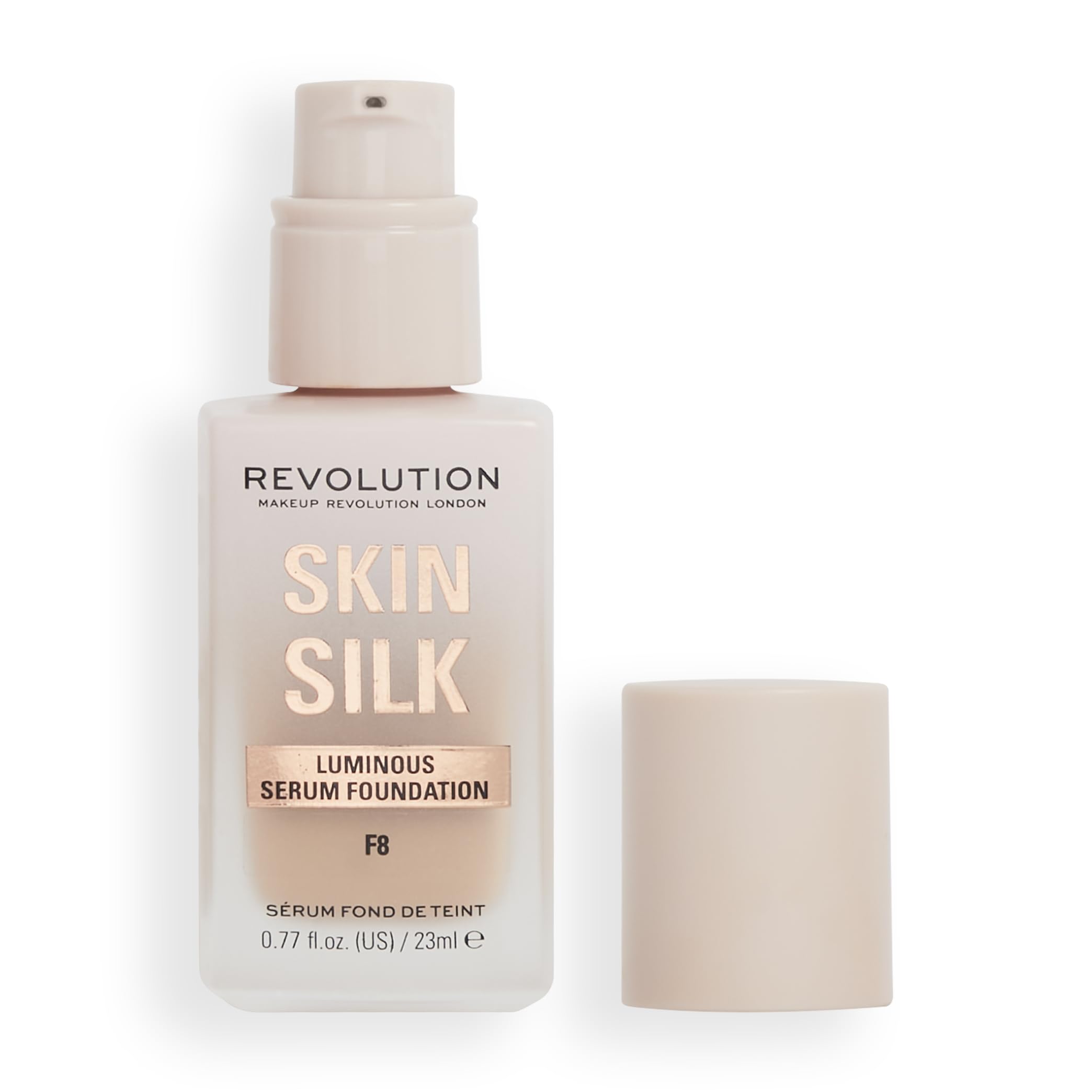 Foto 2 pulgar | Base De Maquillaje En Sérum Revolution Skin Silk F8 23 Ml - Venta Internacional.