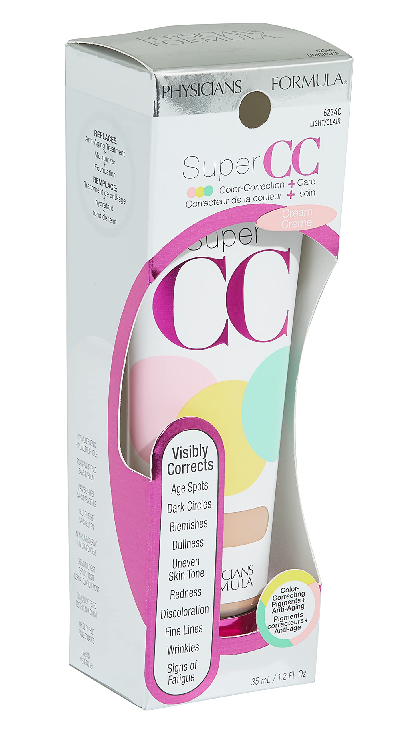 Foto 7 pulgar | Lámpara De Cobertura Total Cc Cream Physicians Formula Super Cc+ - Venta Internacional.