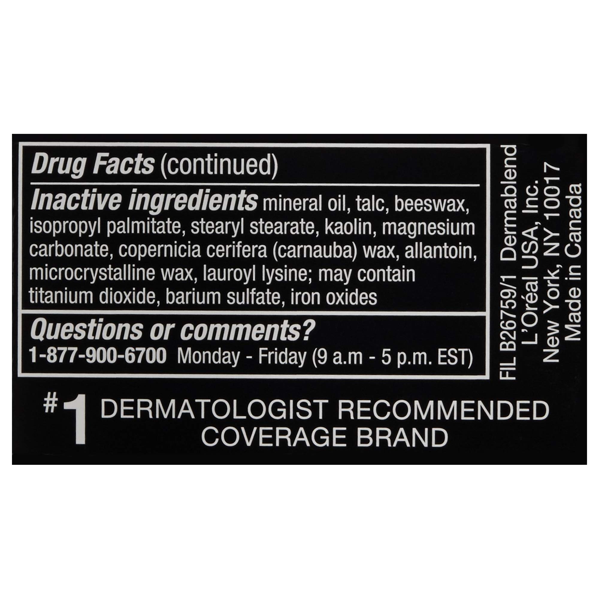 Foto 8 pulgar | Base Dermablend Cover Creme De Alta Cobertura Spf 30 30 Ml - Venta Internacional.