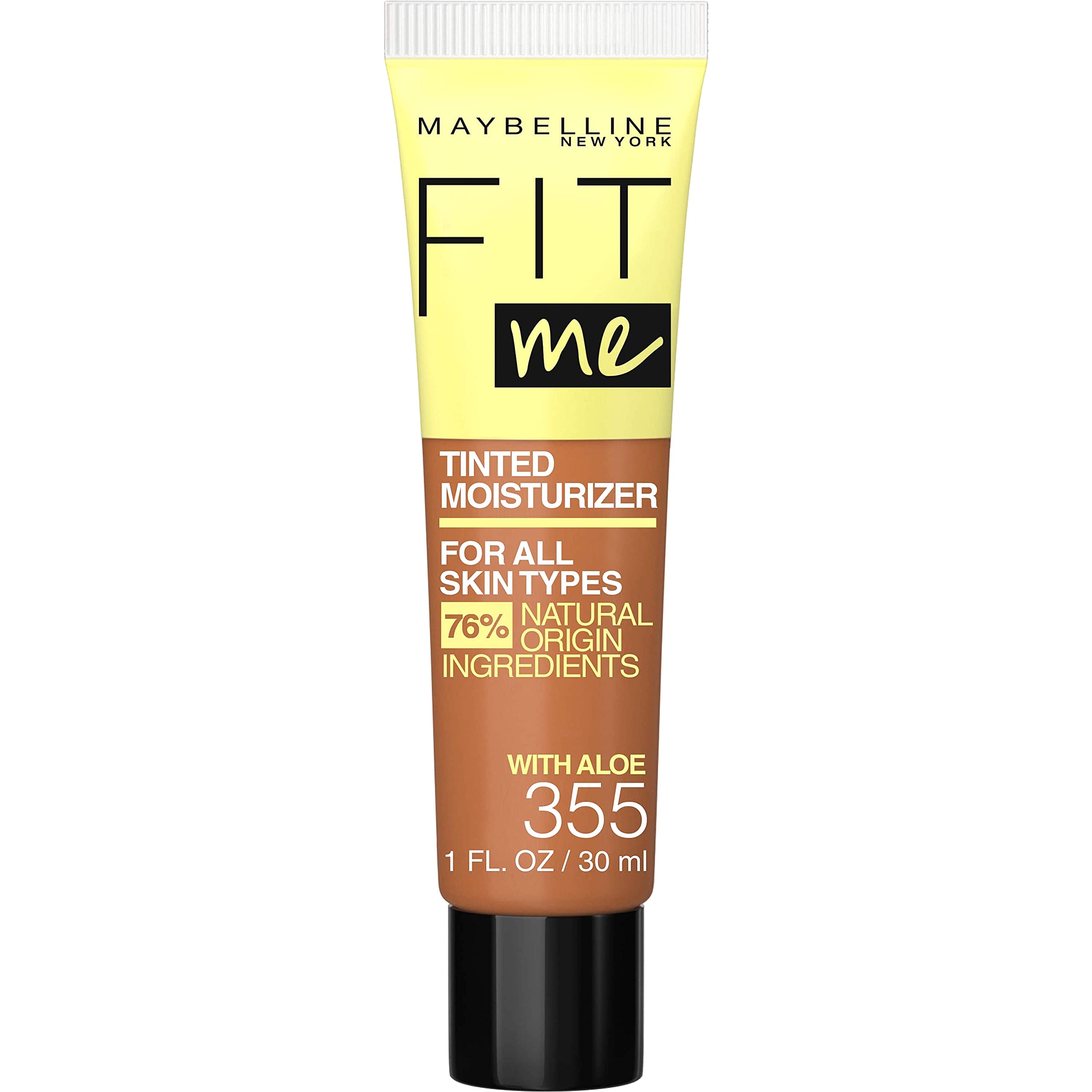 Foto 2 pulgar | Crema Hidratante Con Color Maybelline Fit Me Natural Coverage 355 Ml - Venta Internacional.