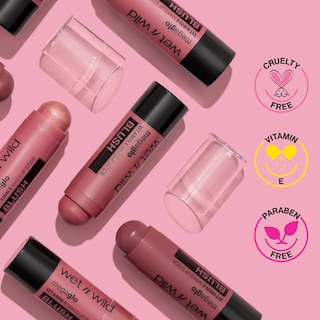 Foto 7 | Maquillaje En Barra Mojado Como Loco Mega Glo Say It Ain't Rose - Venta Internacional.