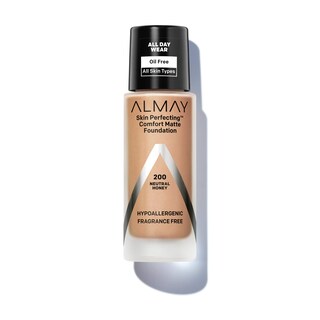 Foto 1 | Base Almay Skin Perfecting Comfort Matte, 30 Ml, Miel Neutra - Venta Internacional.