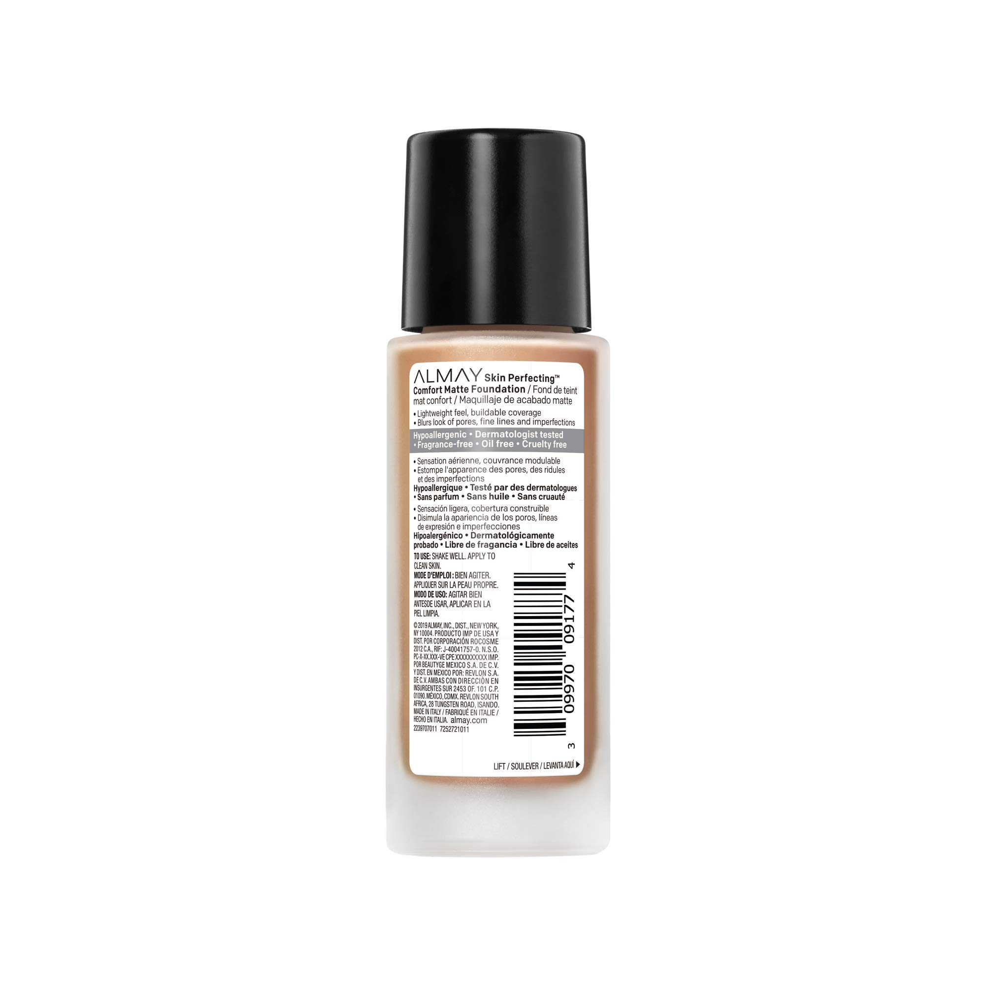 Foto 3 pulgar | Base Almay Skin Perfecting Comfort Matte, 30 Ml, Miel Neutra - Venta Internacional.