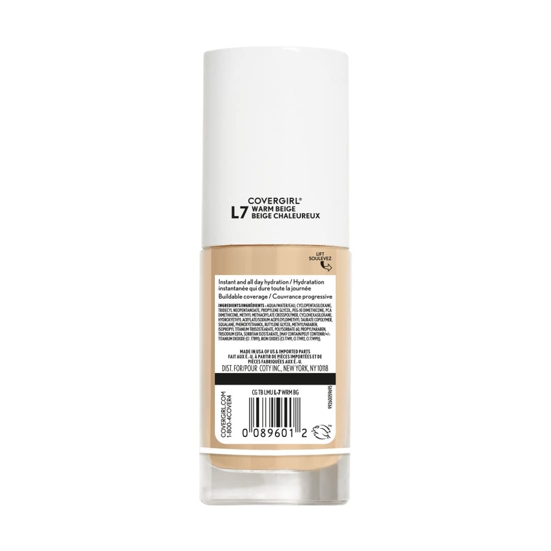 Foto 4 pulgar | Base De Maquillaje Covergirl Trublend Liquid Warm Beige 30 Ml - Venta Internacional.