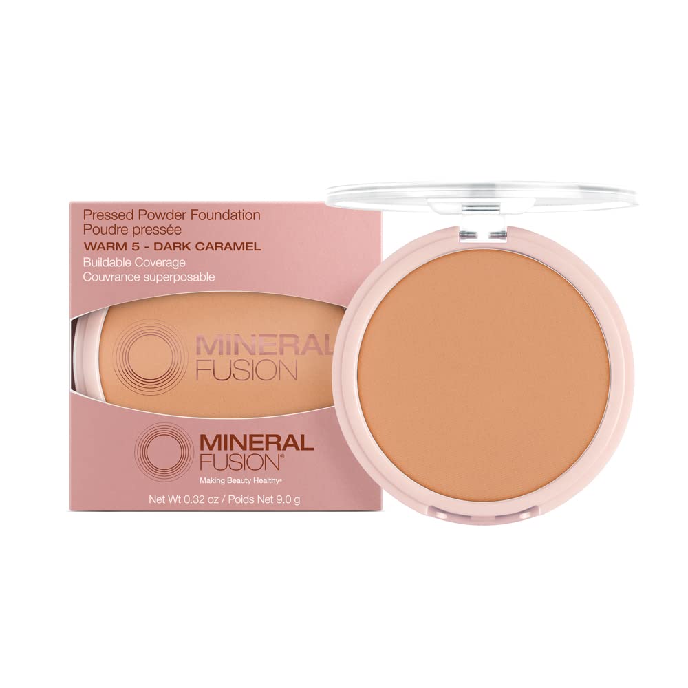Base De Maquillaje En Polvo Prensado Mineral Fusion Warm 5, 9 Ml - Venta Internacional.