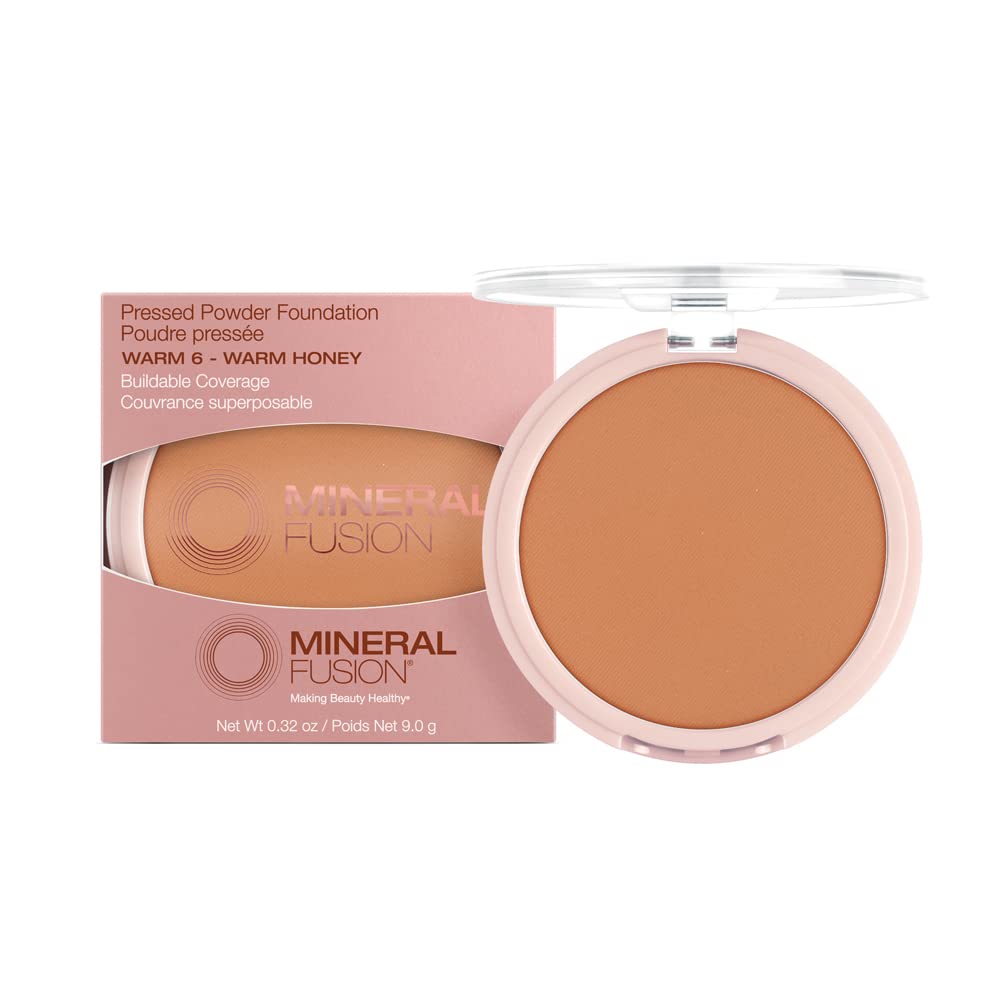 Base De Maquillaje En Polvo Prensado Mineral Fusion Warm 6, 9 Ml - Venta Internacional.