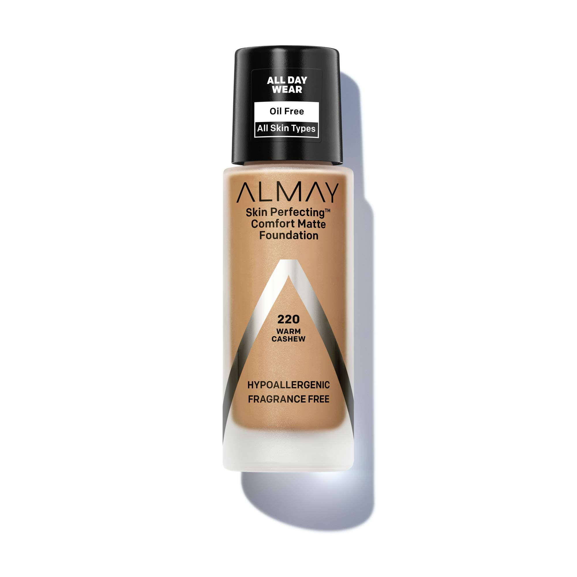 Foto 2 pulgar | Base Almay Skin Perfecting Comfort Matte, 30 Ml, Color Anacardo Caliente - Venta Internacional.