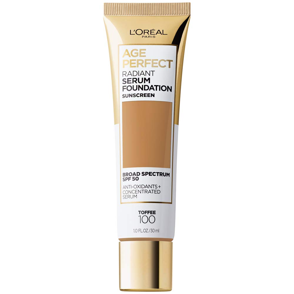 Foto 2 pulgar | Sérum Age Perfect Radiant Foundation L'oreal Paris, Caramelo, 30 Ml - Venta Internacional.