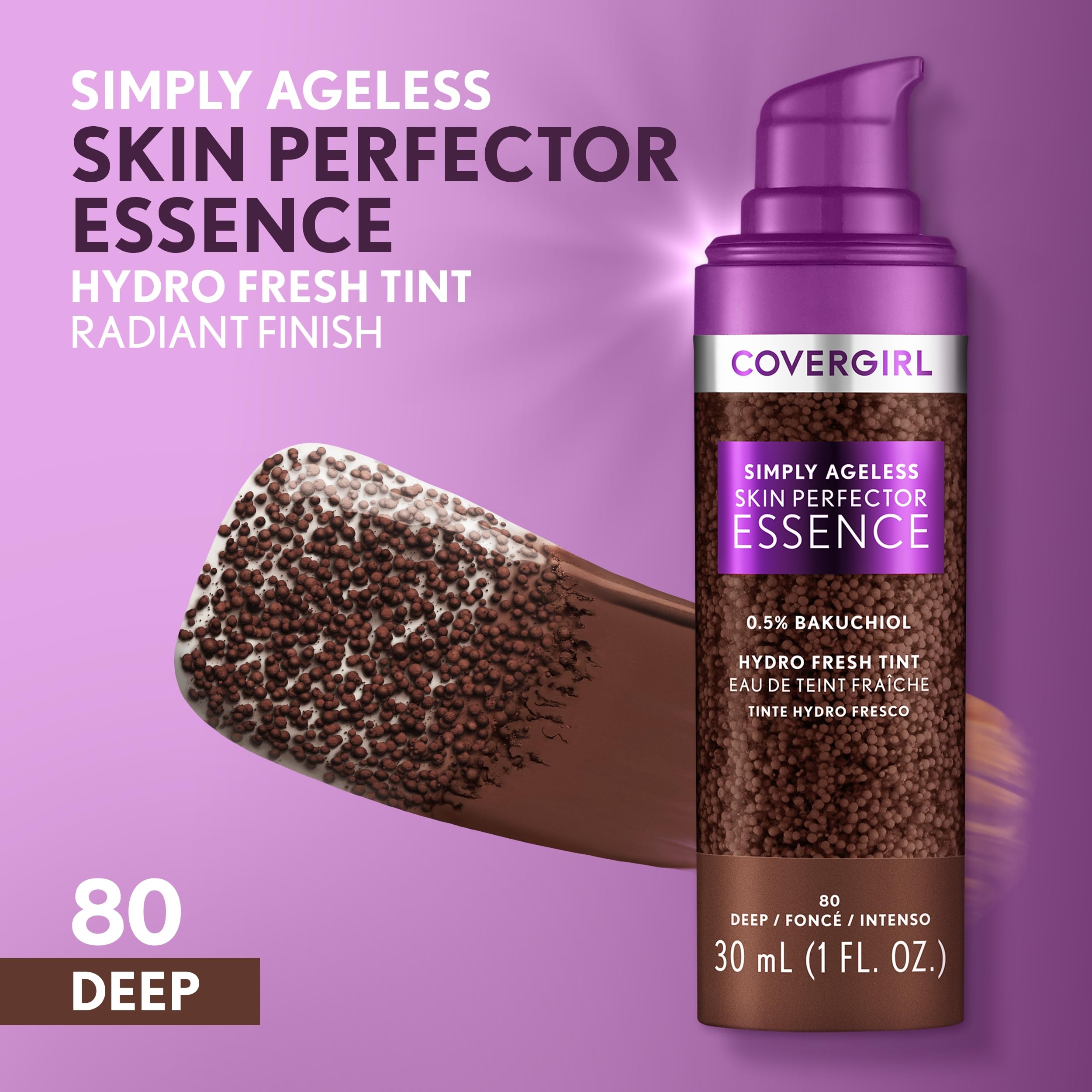 Foto 3 pulgar | Base De Maquillaje Covergirl Simply Ageless Skin Perfector 80 Deep 30 Ml - Venta Internacional.