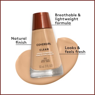 Foto 2 | Base De Maquillaje Covergirl Clean Makeup Cream Natural 120 30 Ml - Venta Internacional.