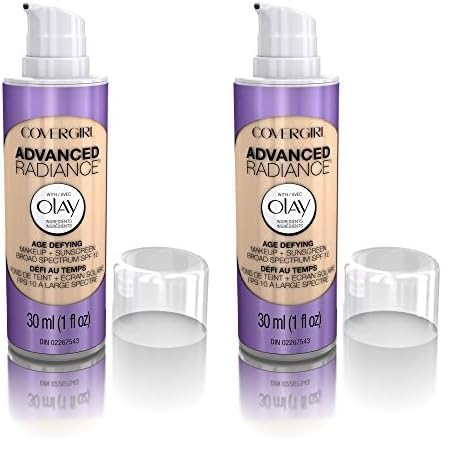 Foto 2 pulgar | Base Covergirl Advanced Radiance Antienvejecimiento 30 Ml X2 - Venta Internacional.