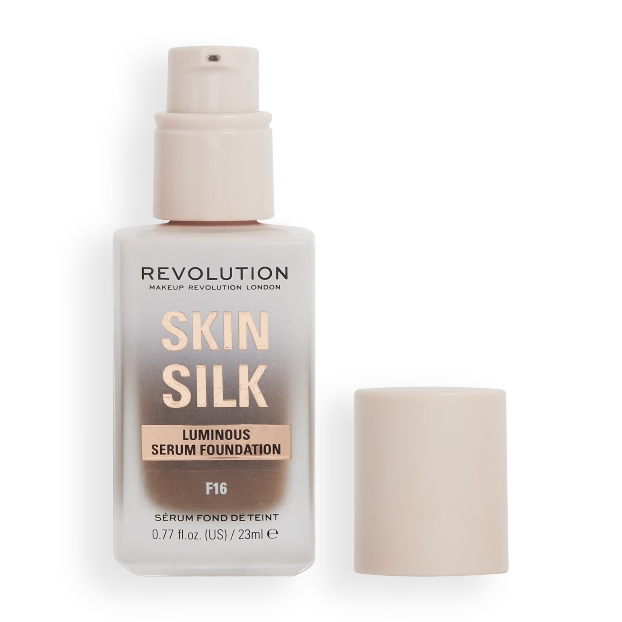 Base De Maquillaje En Sérum Revolution Skin Silk F16 23 Ml - Venta Internacional.