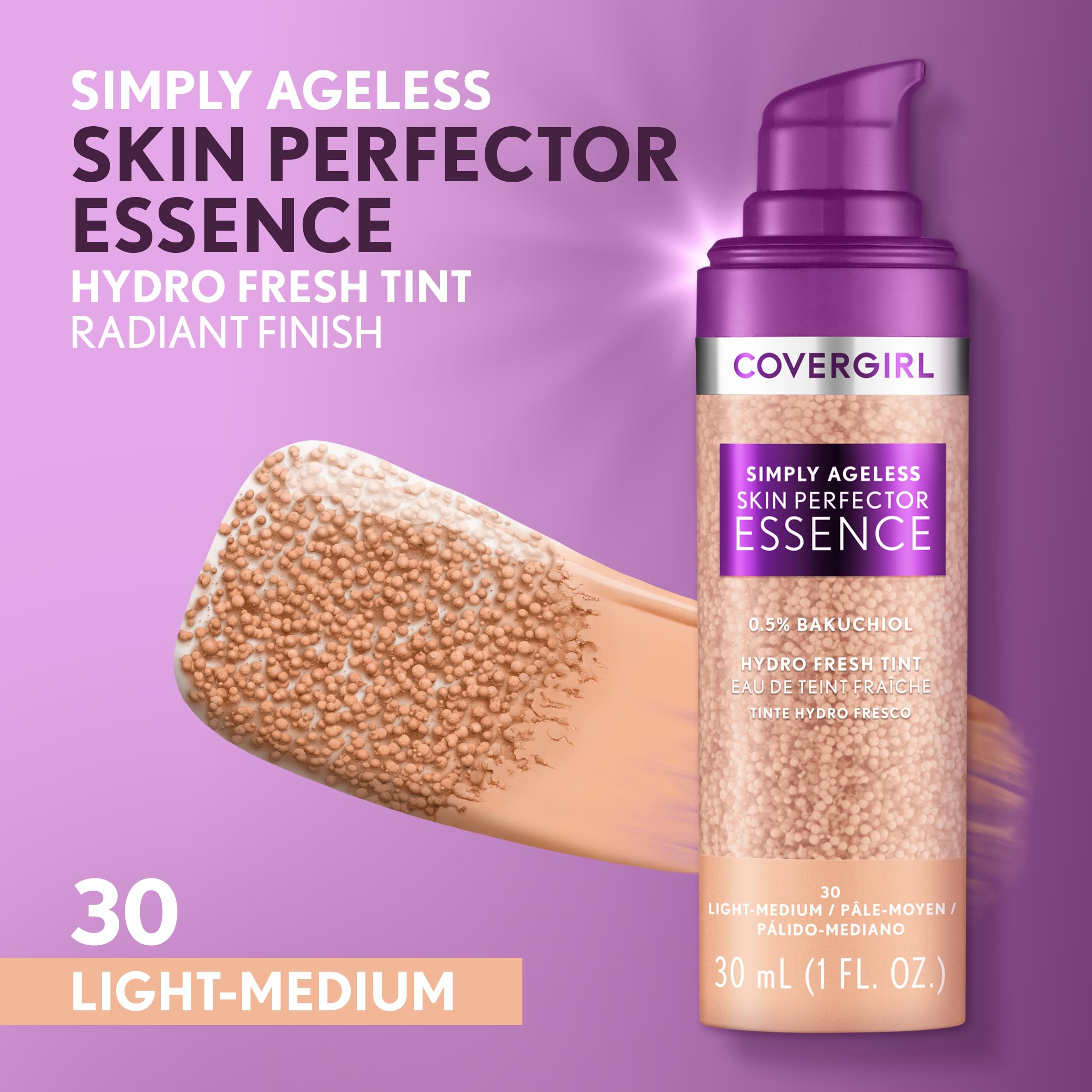 Foto 3 pulgar | Base De Maquillaje Covergirl Simply Ageless Skin Perfector 30 Ml - Venta Internacional.