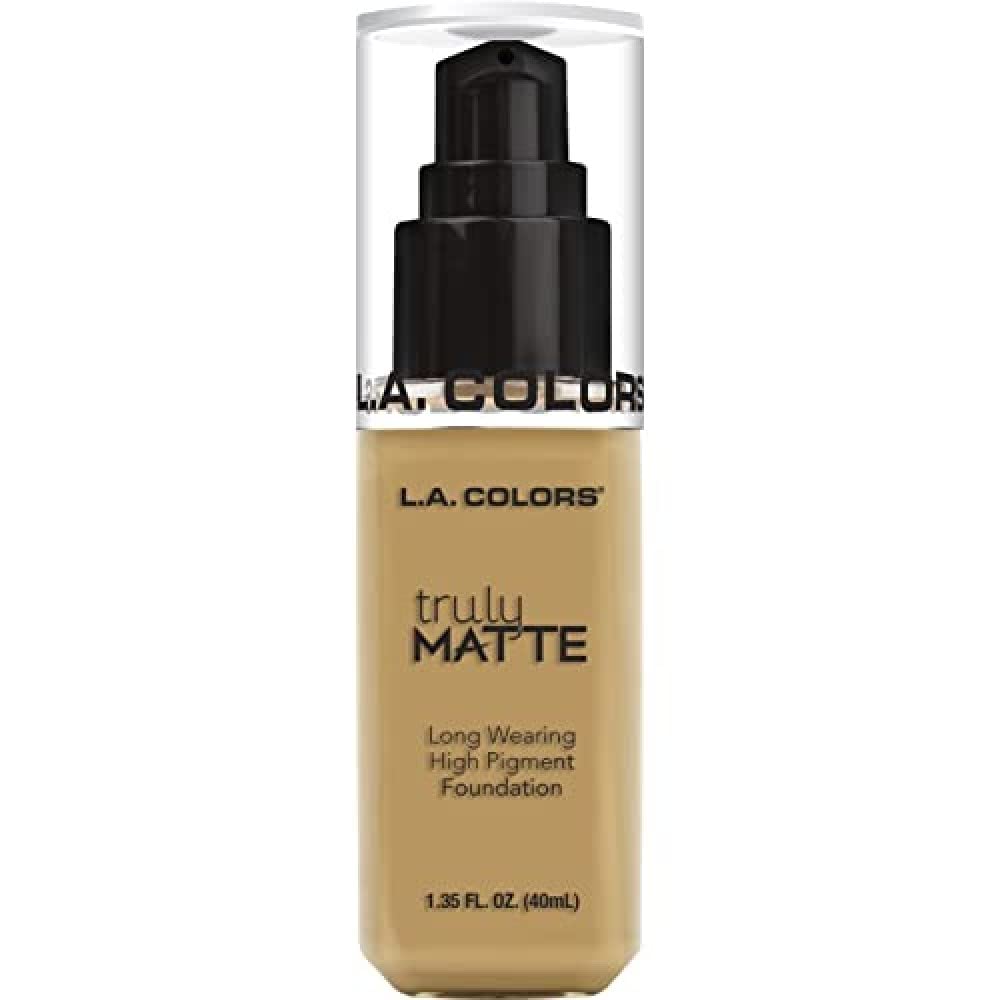 Base De Maquillaje L.a. Colors Truly Matte Nude Clm353 - Venta Internacional.