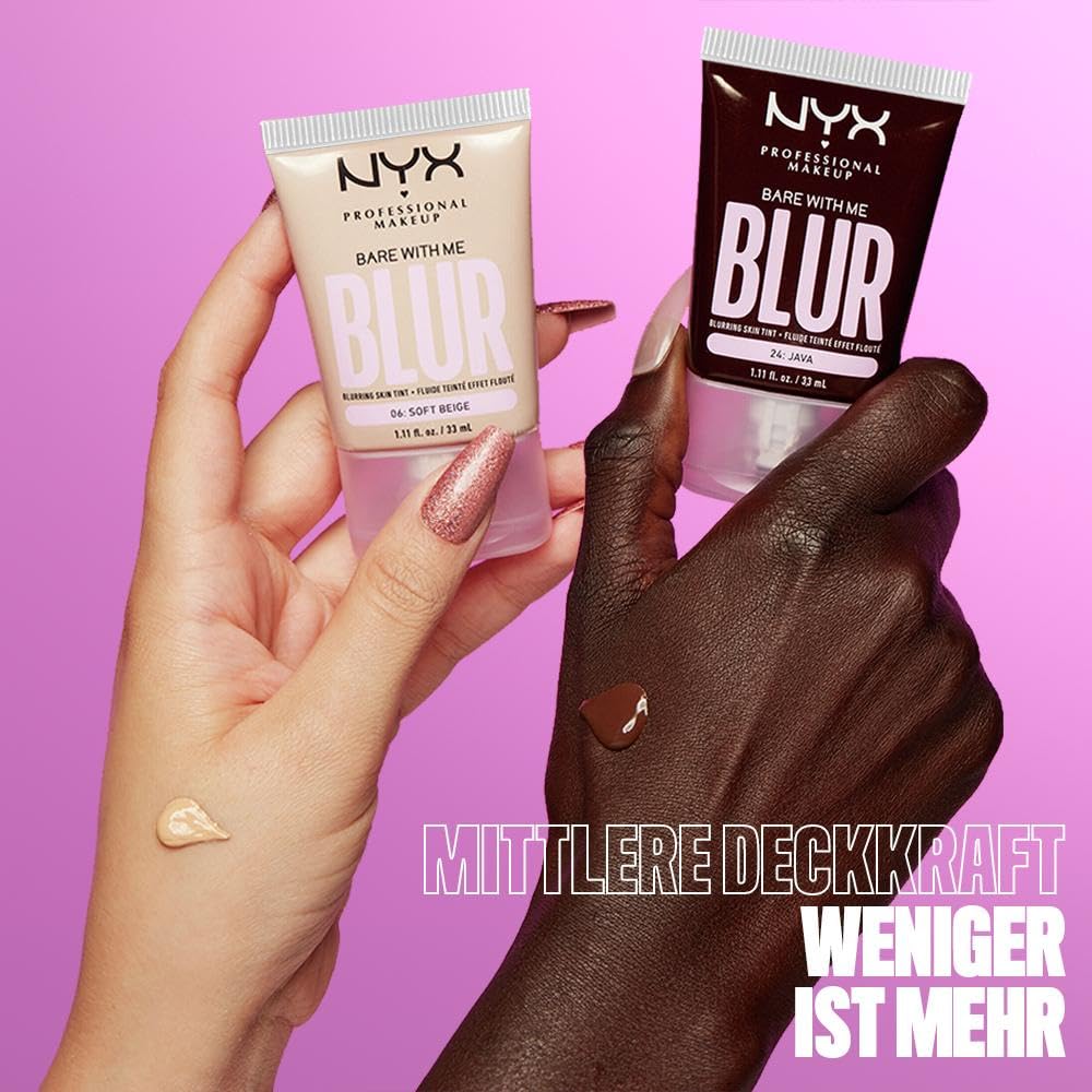 Foto 5 pulgar | Maquillaje Profesional De Base Nyx Bare With Me Deep Bronze - Venta Internacional.