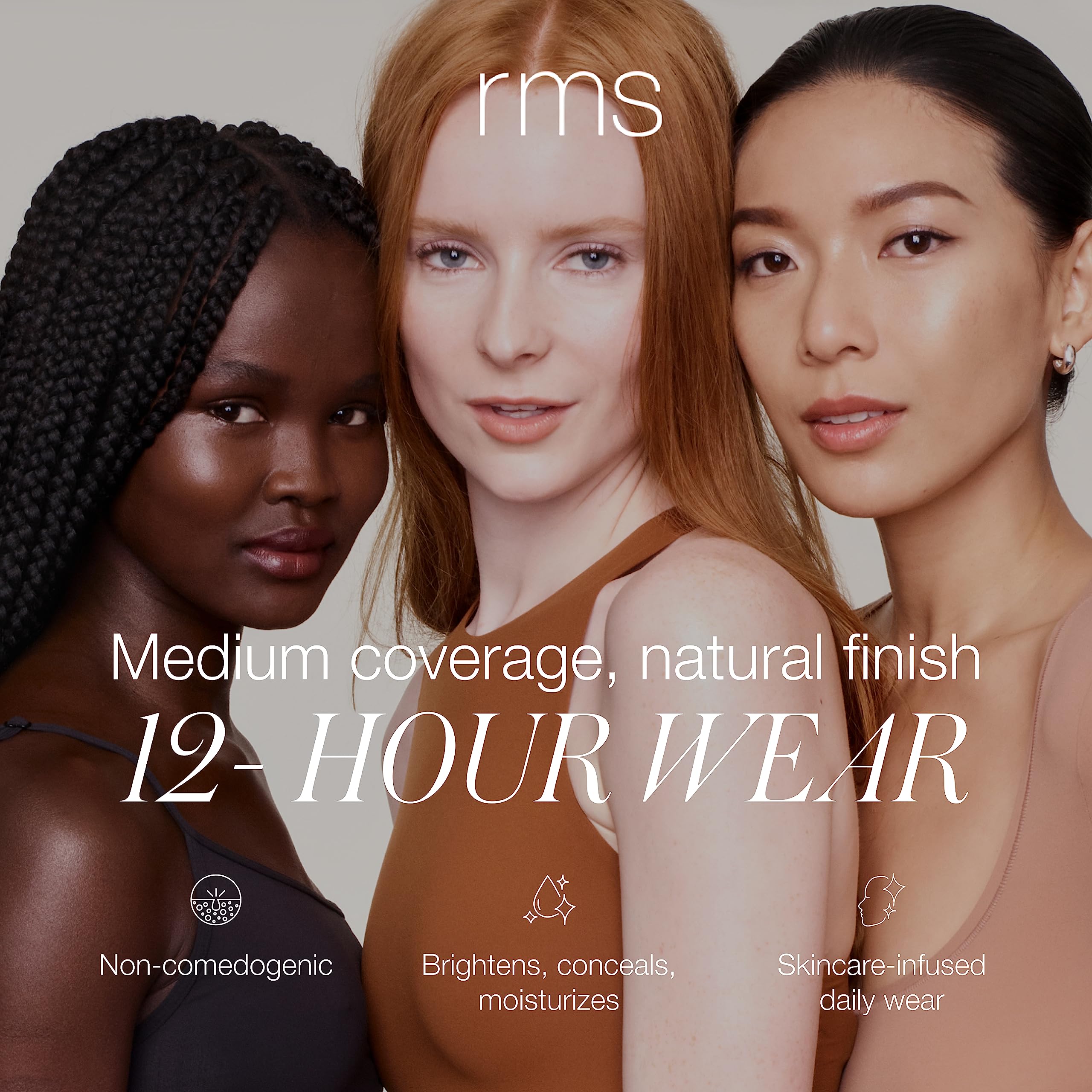 Foto 3 | Líquido De Acabado Natural Foundation Rms Beauty Reevolve - Venta Internacional.