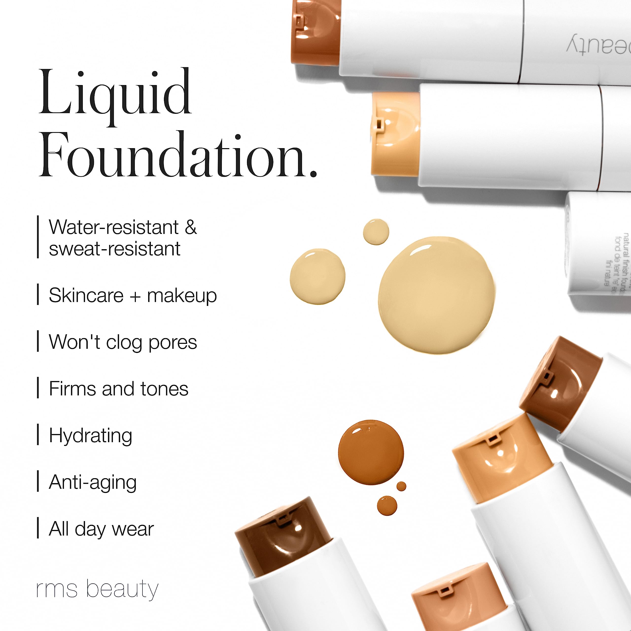 Foto 5 pulgar | Líquido De Acabado Natural Foundation Rms Beauty Reevolve - Venta Internacional.