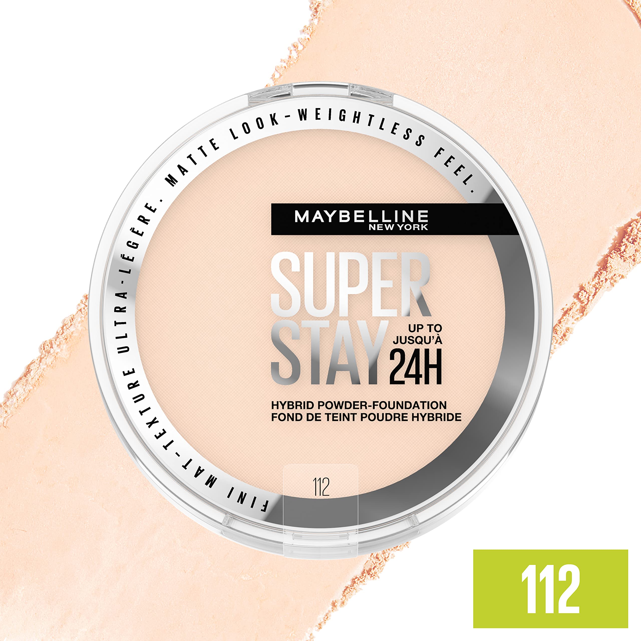 Foto 4 pulgar | Powder-foundation Maybelline Super Stay Hasta 24 Horas 112, 1 Unidad - Venta Internacional.