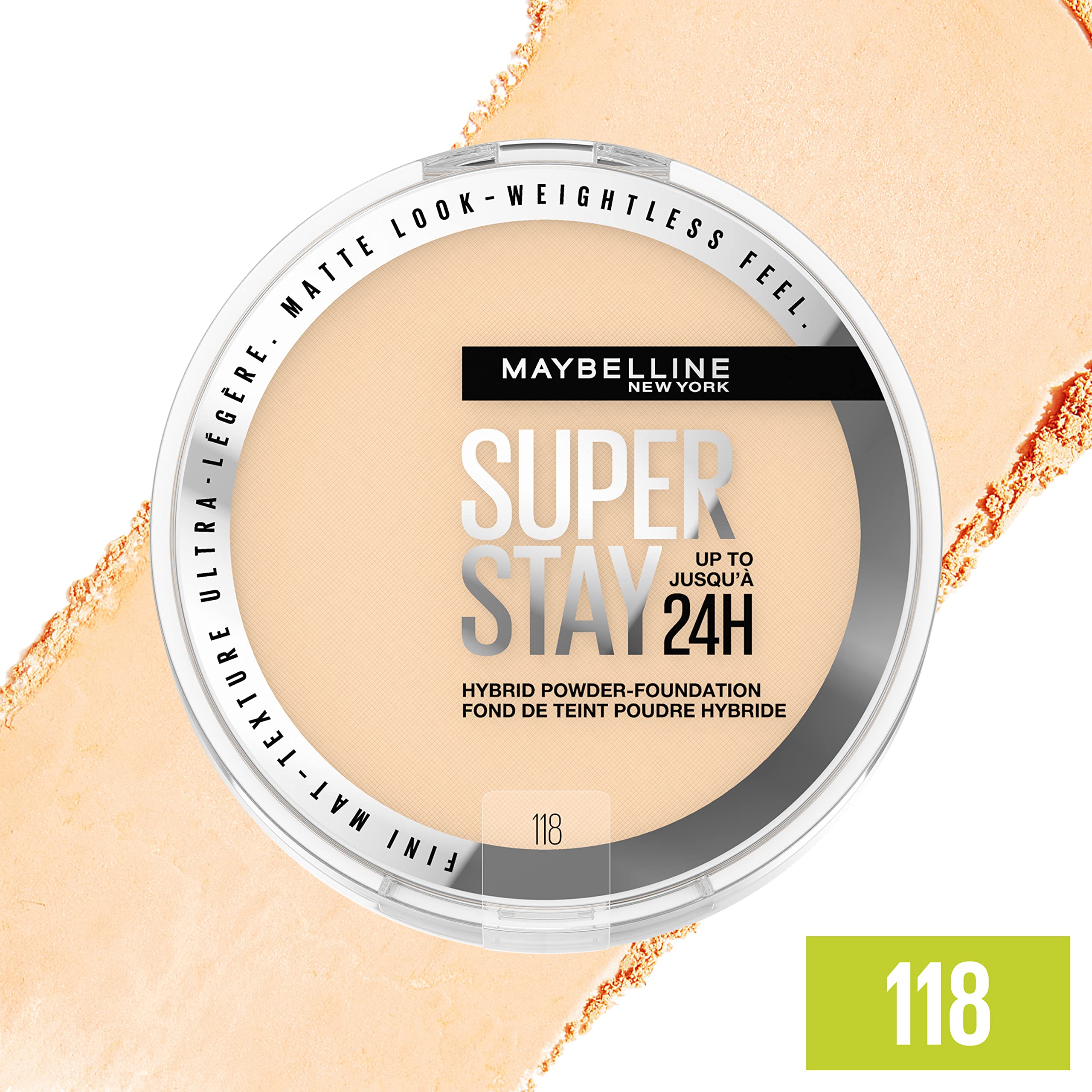 Foto 4 pulgar | Base De Maquillaje En Polvo Maybelline Super Stay Hasta 24 Horas, 118 Ml - Venta Internacional.