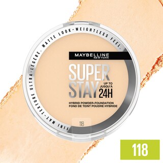 Foto 3 | Base De Maquillaje En Polvo Maybelline Super Stay Hasta 24 Horas, 118 Ml - Venta Internacional.