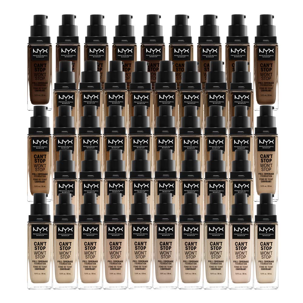 Foto 8 pulgar | Foundation Nyx Professional Makeup Can't Stop Won't Stop - Venta Internacional.