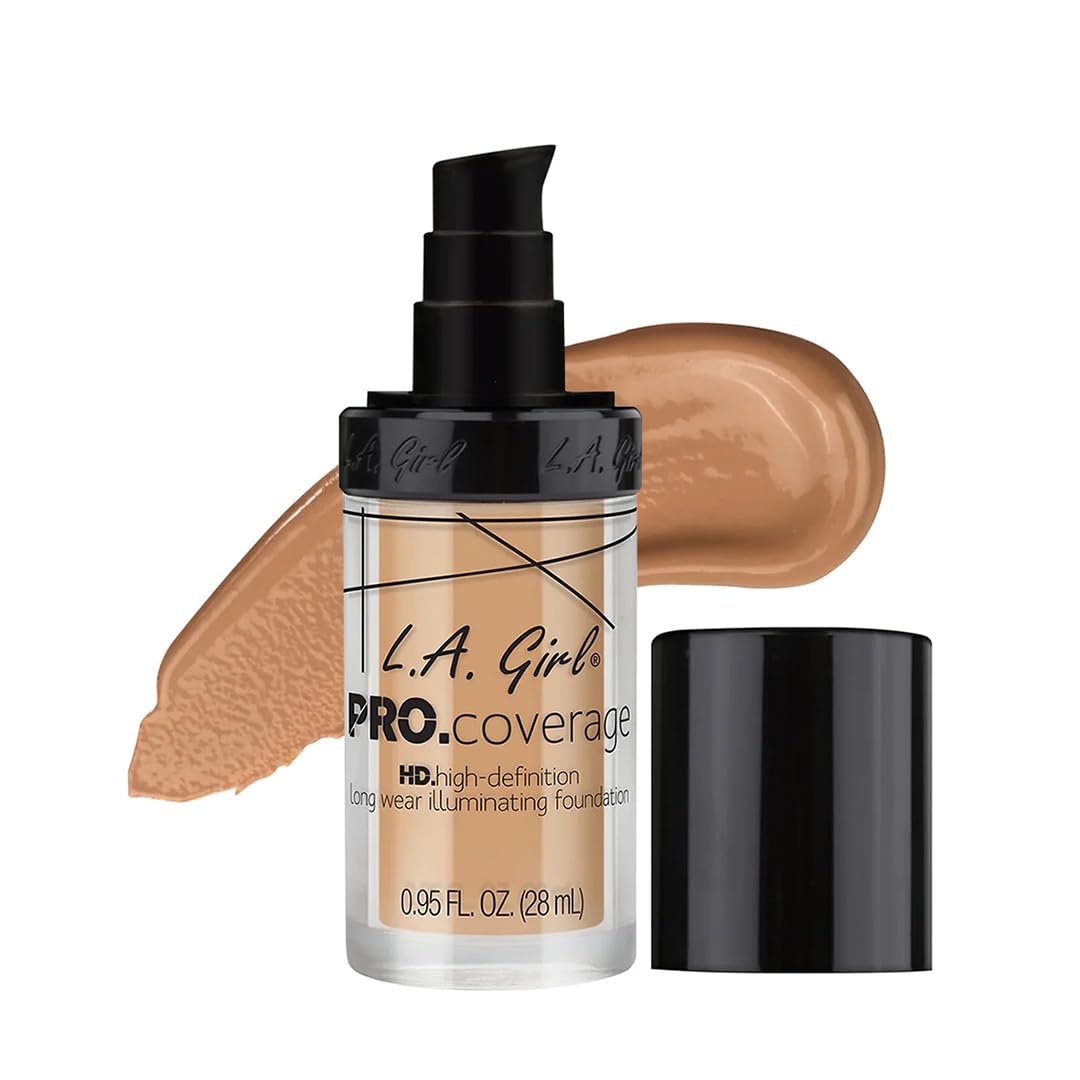 Foto 2 pulgar | Base Líquida L.a. Girl Pro Coverage Natural, 28 Ml - Venta Internacional.