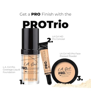 Foto 5 | Base Líquida L.a. Girl Pro Coverage Natural, 28 Ml - Venta Internacional.