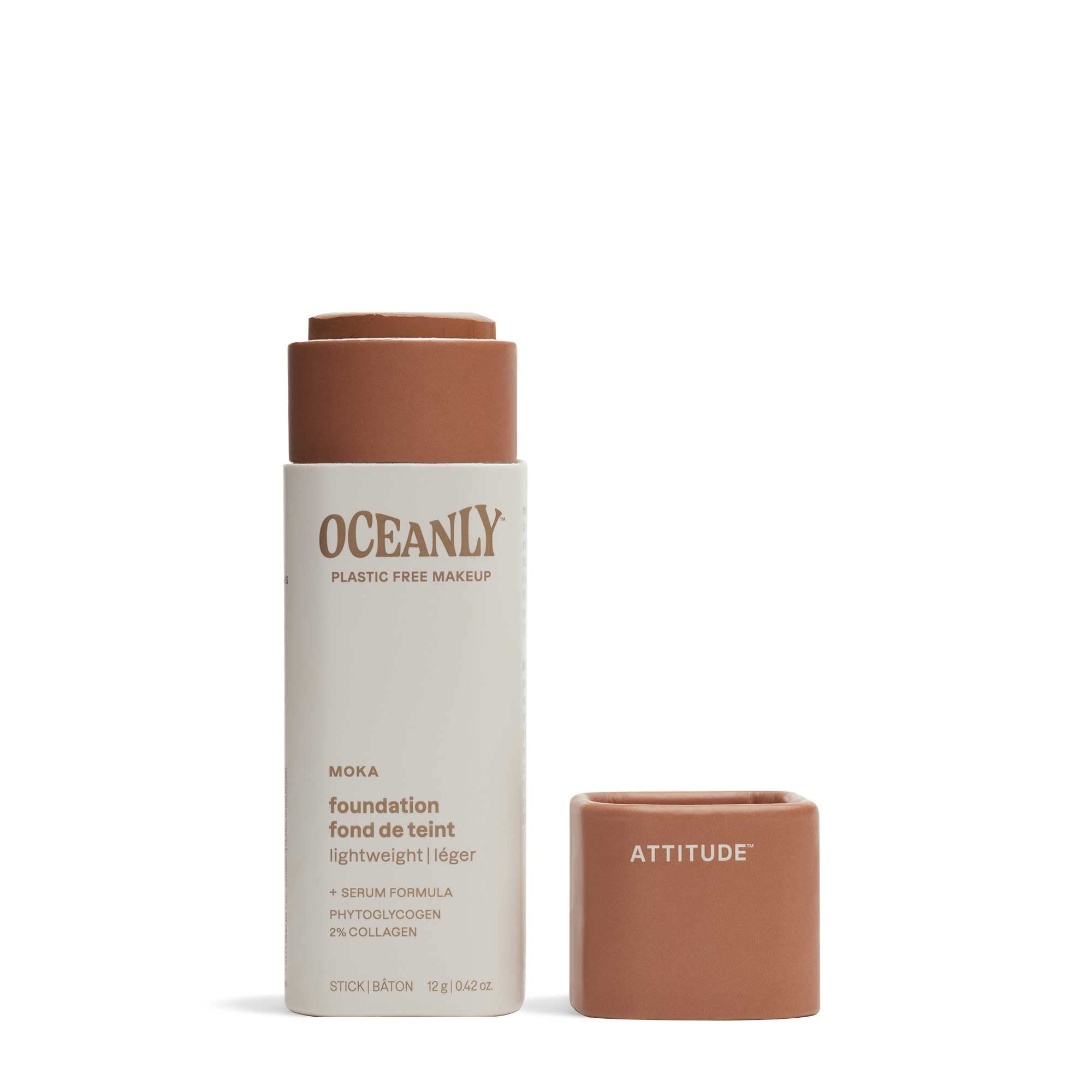 Base De Maquillaje Attitude Oceanly Light Coverage Moka, 12 Ml - Venta Internacional.