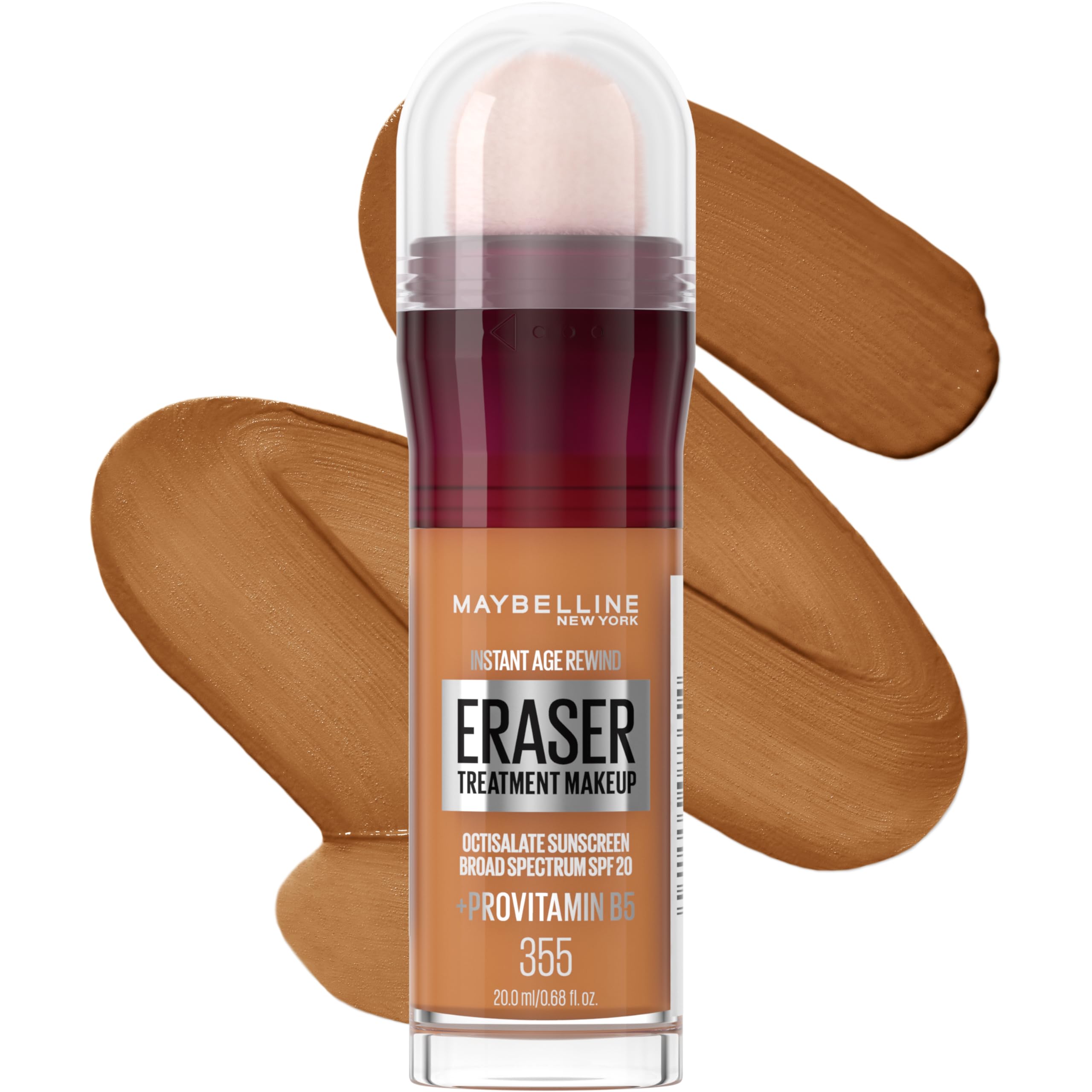 Foto 2 pulgar | Borrador Instant Age Rewind De Foundation Maybelline, 355 Ml, Spf 20 - Venta Internacional.