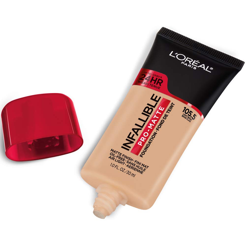 Foto 3 pulgar | Base De Maquillaje L'oreal Paris Infallible Pro-matte, Color Beige Claro, 30 Ml - Venta Internacional.