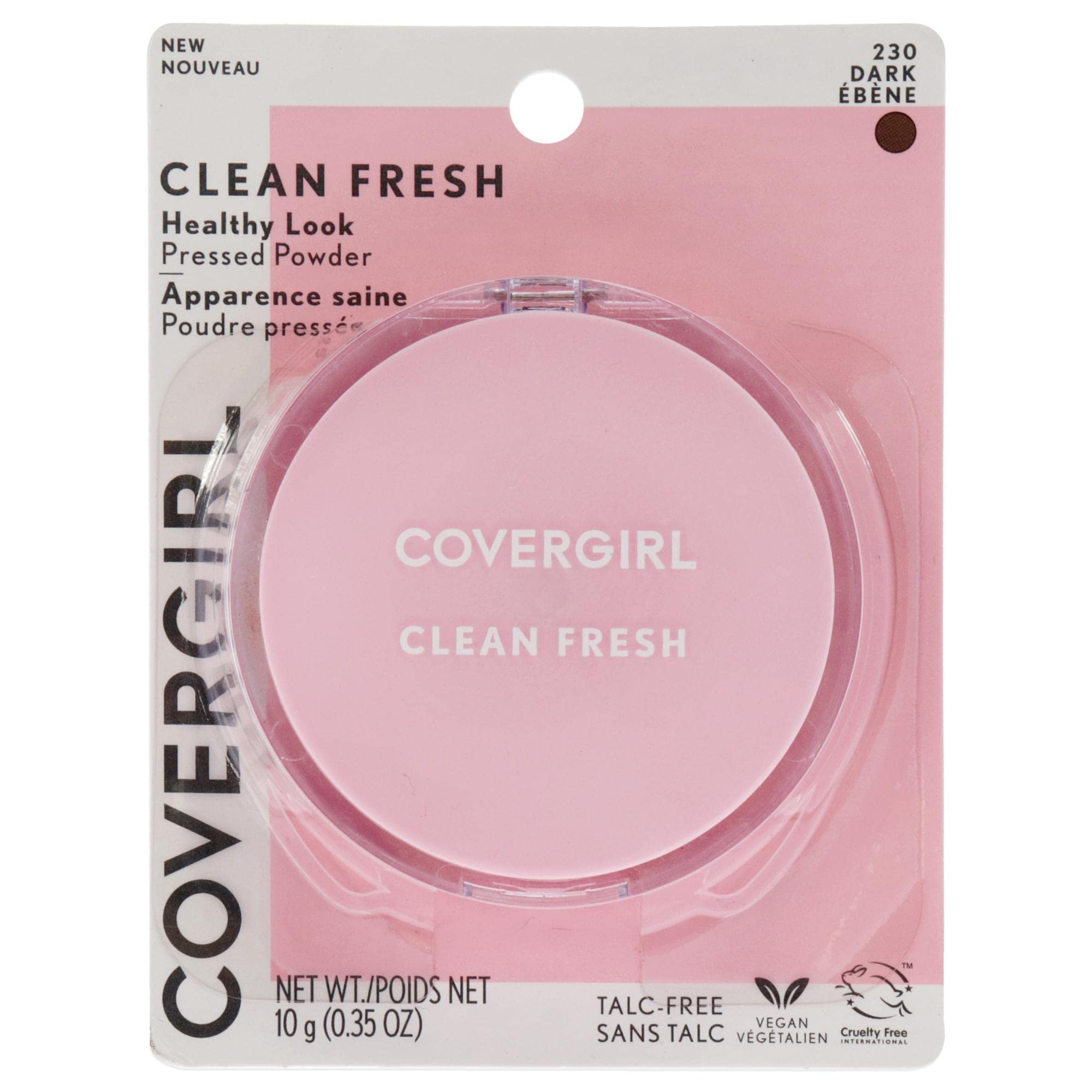 Foto 2 pulgar | Polvo Covergirl Clean Fresh Pressed Dark, 10 Ml, Vegano - Venta Internacional.