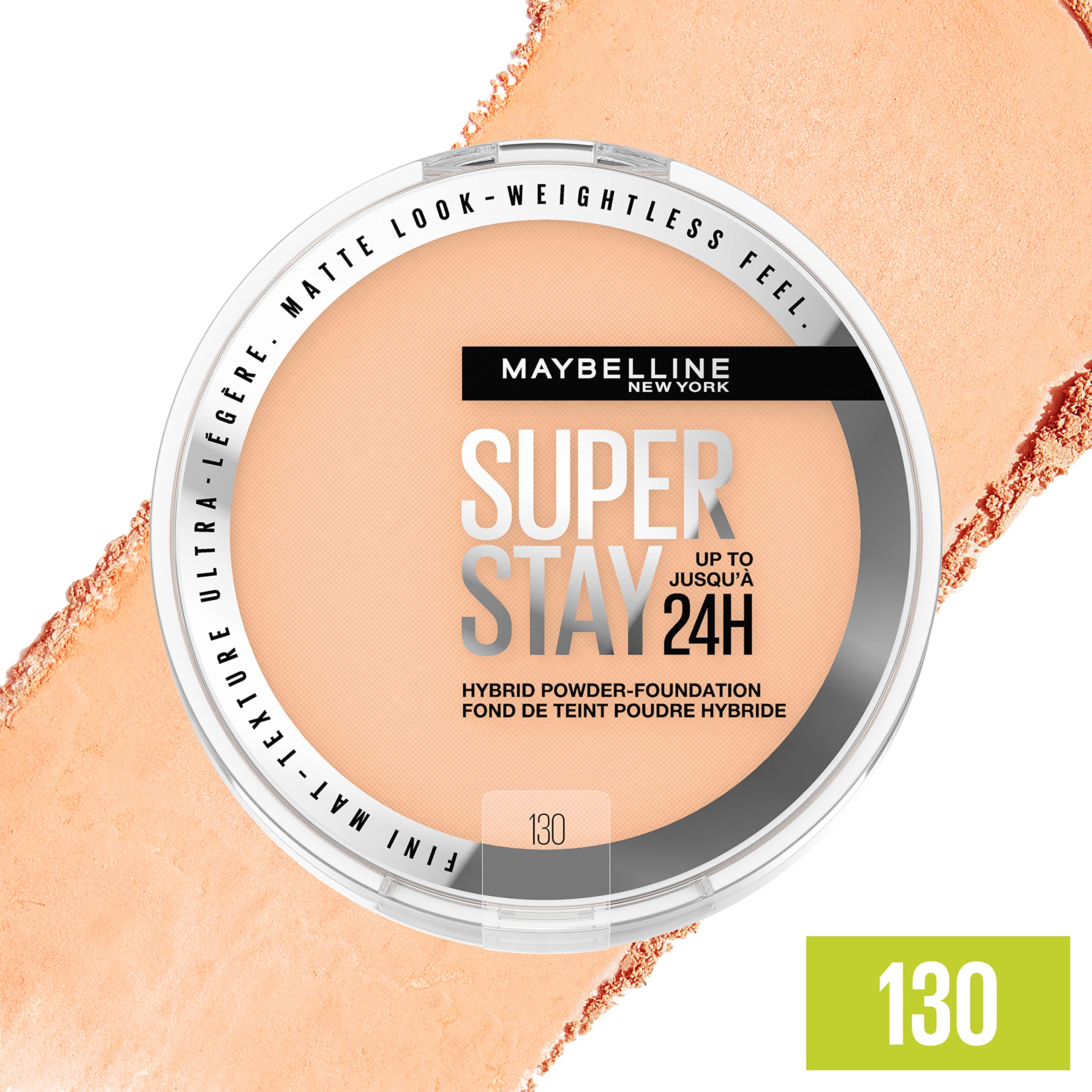 Foto 4 pulgar | Base De Maquillaje En Polvo Maybelline Super Stay Hasta 24 Horas 130 - Venta Internacional.