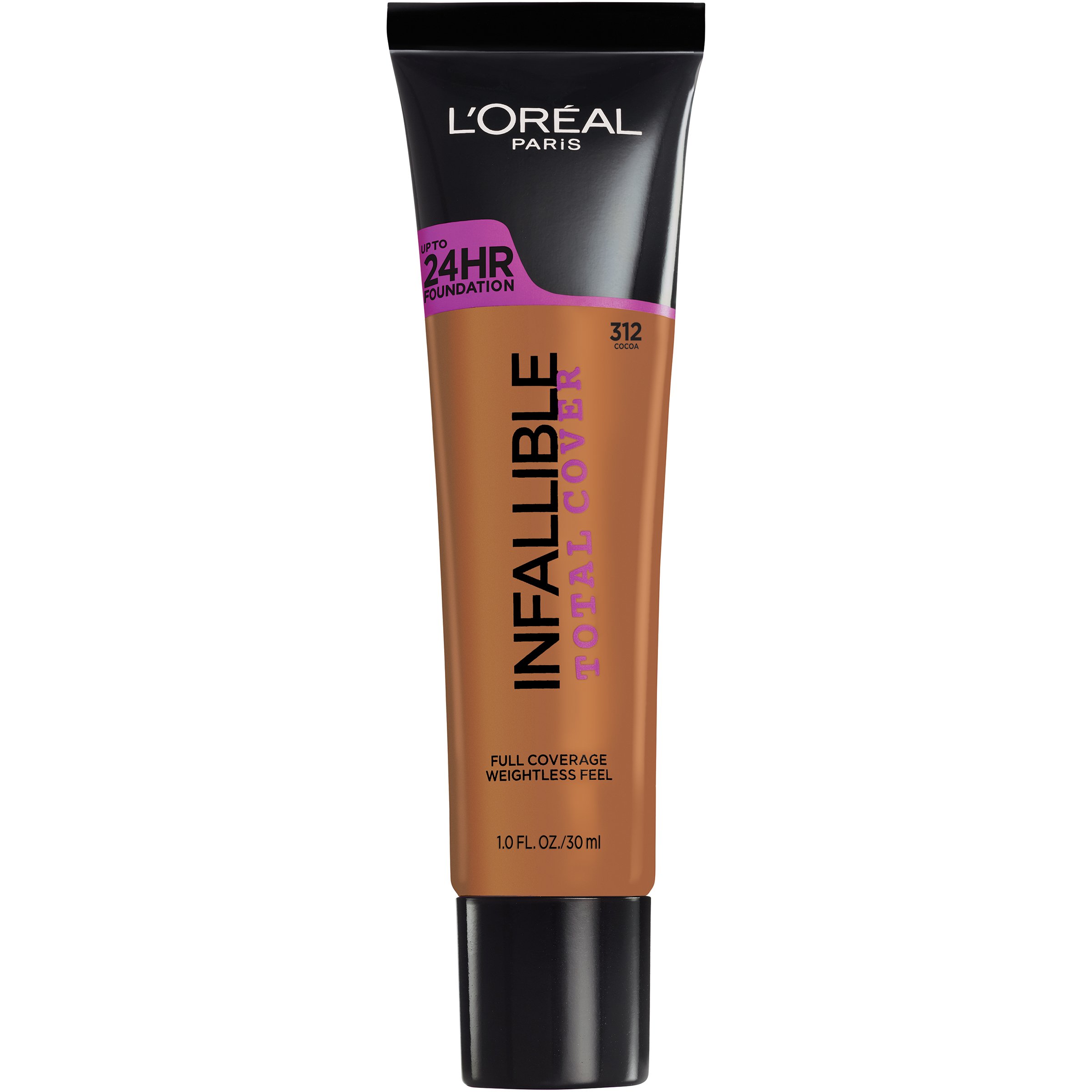 Foto 2 pulgar | Fundación L'oréal Paris Infallible Total Cover Cocoa 30 Ml - Venta Internacional.