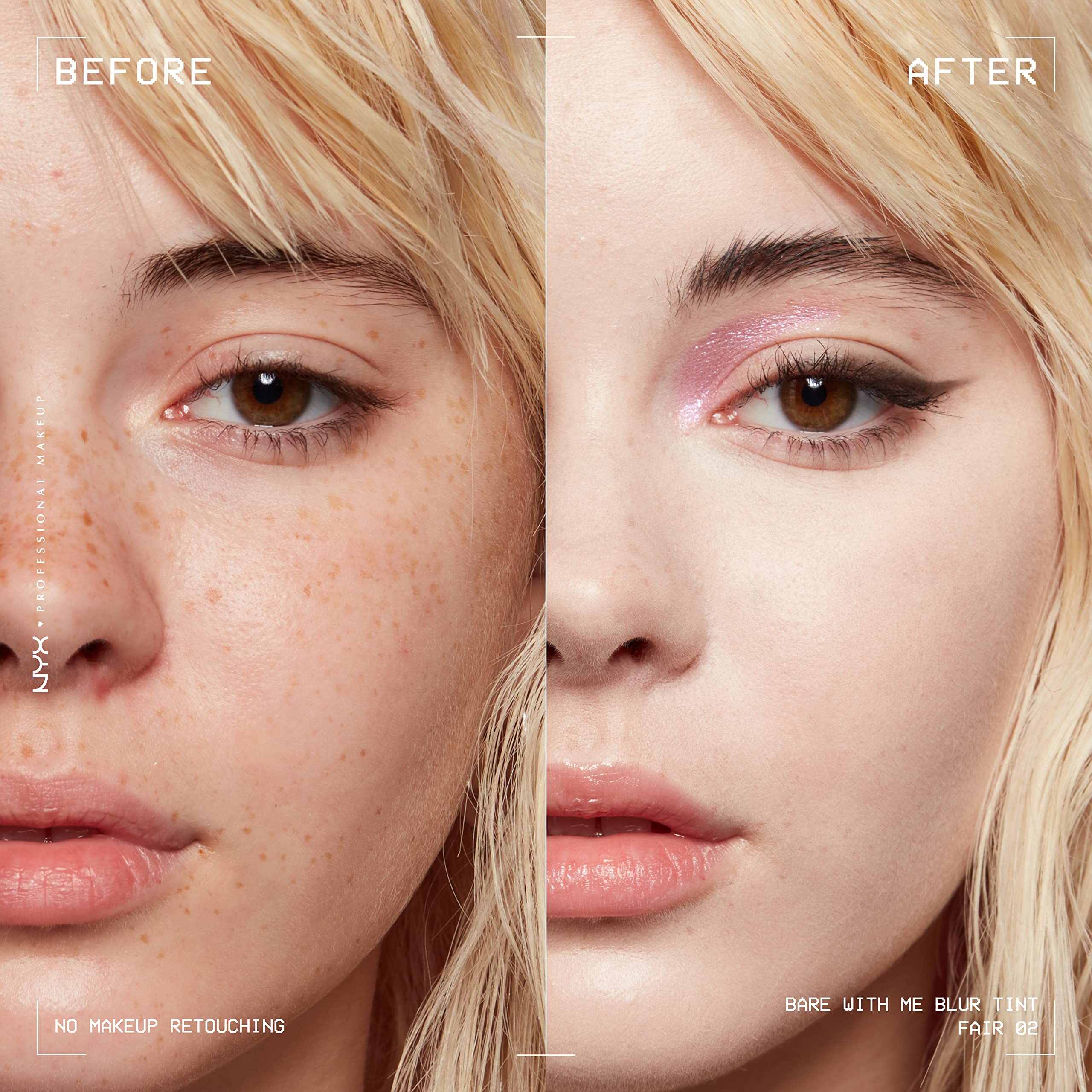 Foto 4 pulgar | Base Nyx Professional Makeup Bare With Me Blur Skin Tint - Venta Internacional.