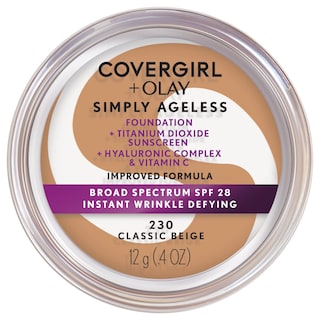 Foto 1 | Base De Maquillaje Covergirl & Olay Simply Ageless Classic Beige 12 Ml - Venta Internacional.