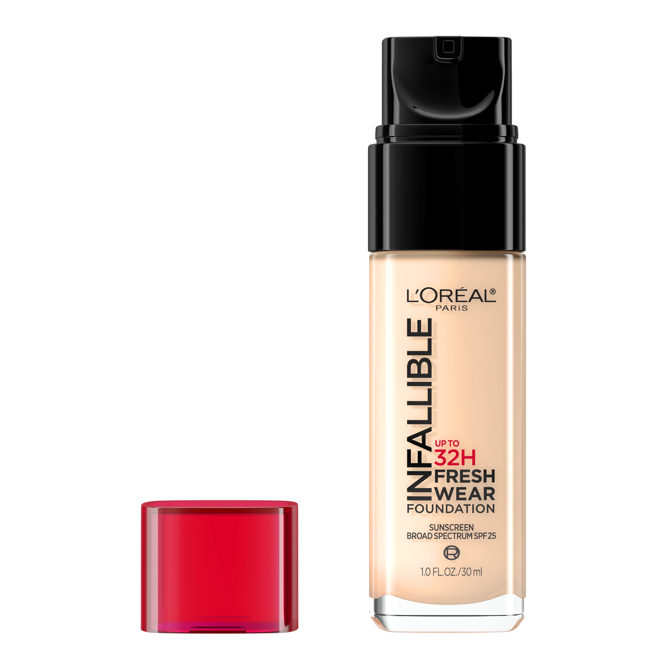 Base De Maquillaje L'oreal Paris Infallible Hasta 32 Horas, 30 Ml, 412, Color Marfil Cálido - Venta Internacional.