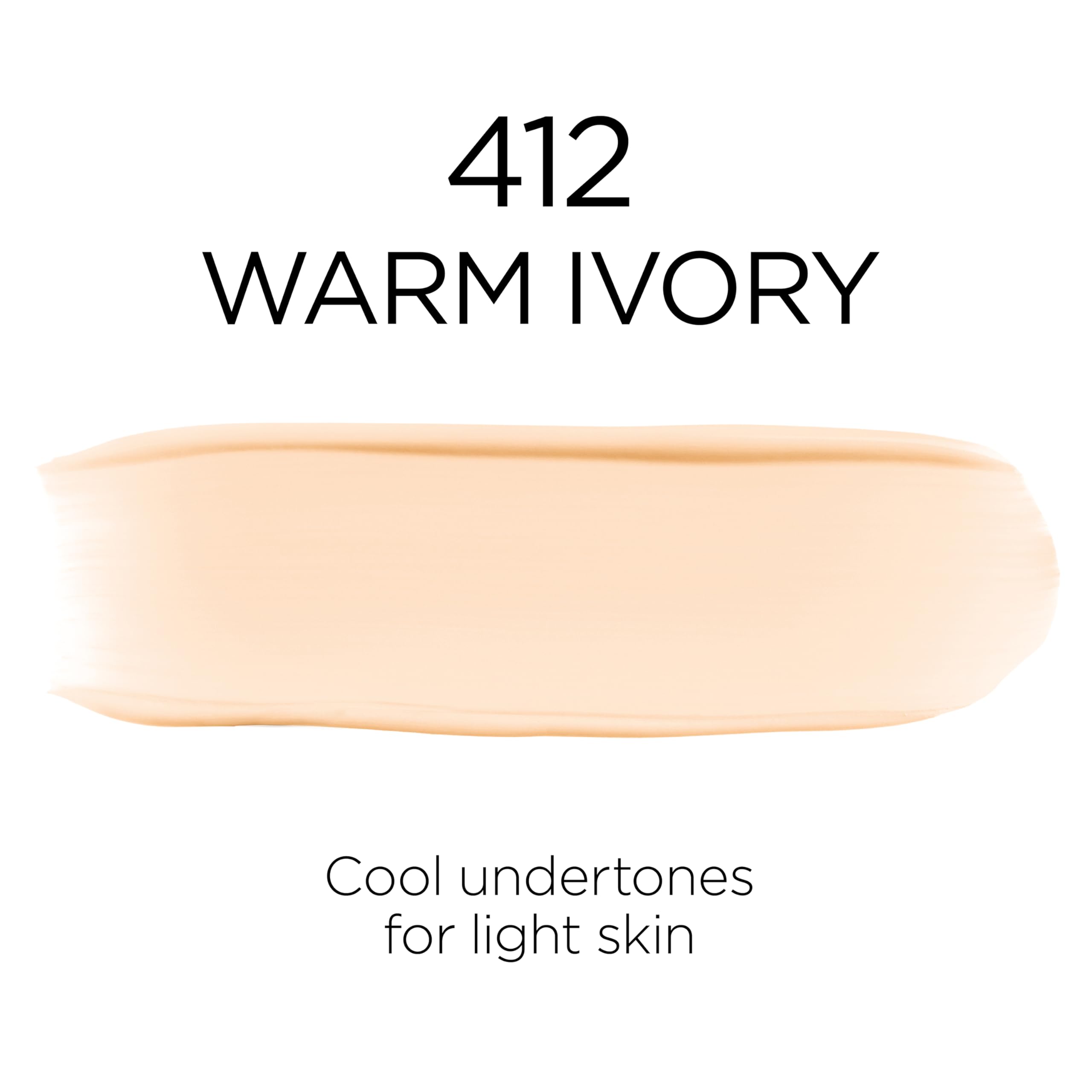 Foto 7 | Base De Maquillaje L'oreal Paris Infallible Hasta 32 Horas, 30 Ml, 412, Color Marfil Cálido - Venta Internacional.