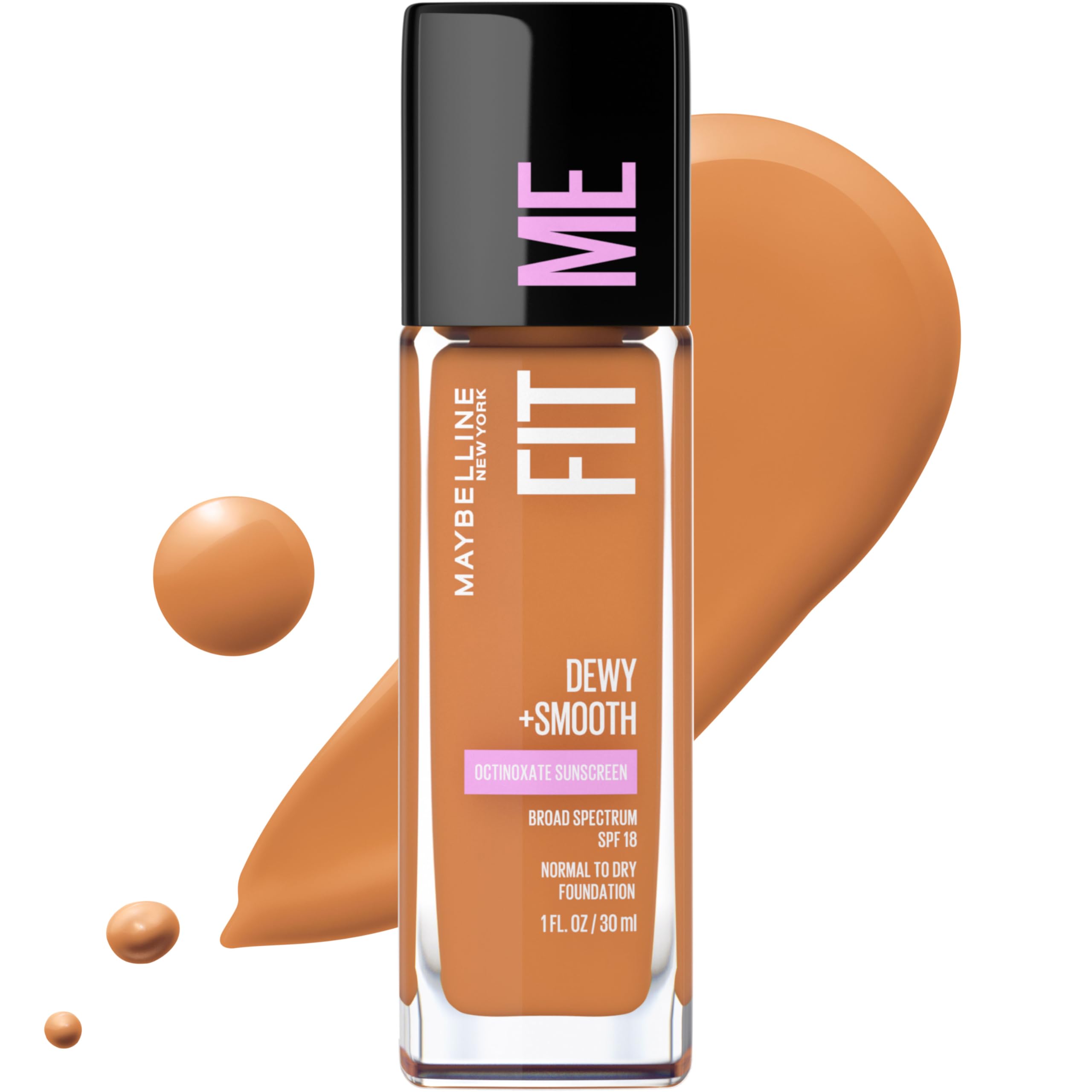 Base Líquida Maybelline Fit Me Dewy + Smooth Coconut - Venta Internacional.