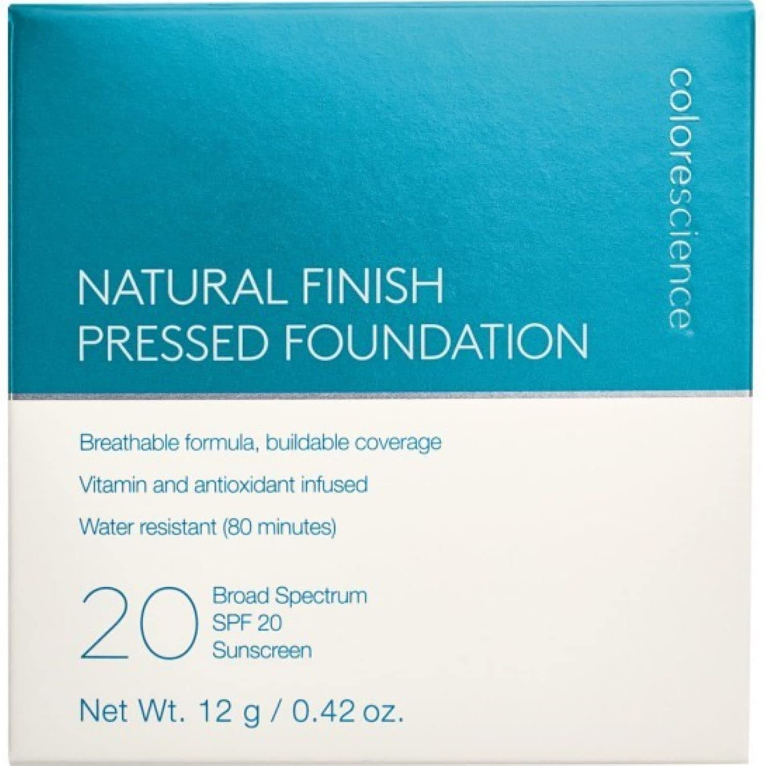 Foto 3 pulgar | Base De Maquillaje Prensada Colorescience, Acabado Natural, Bronceado, Spf 20 - Venta Internacional.