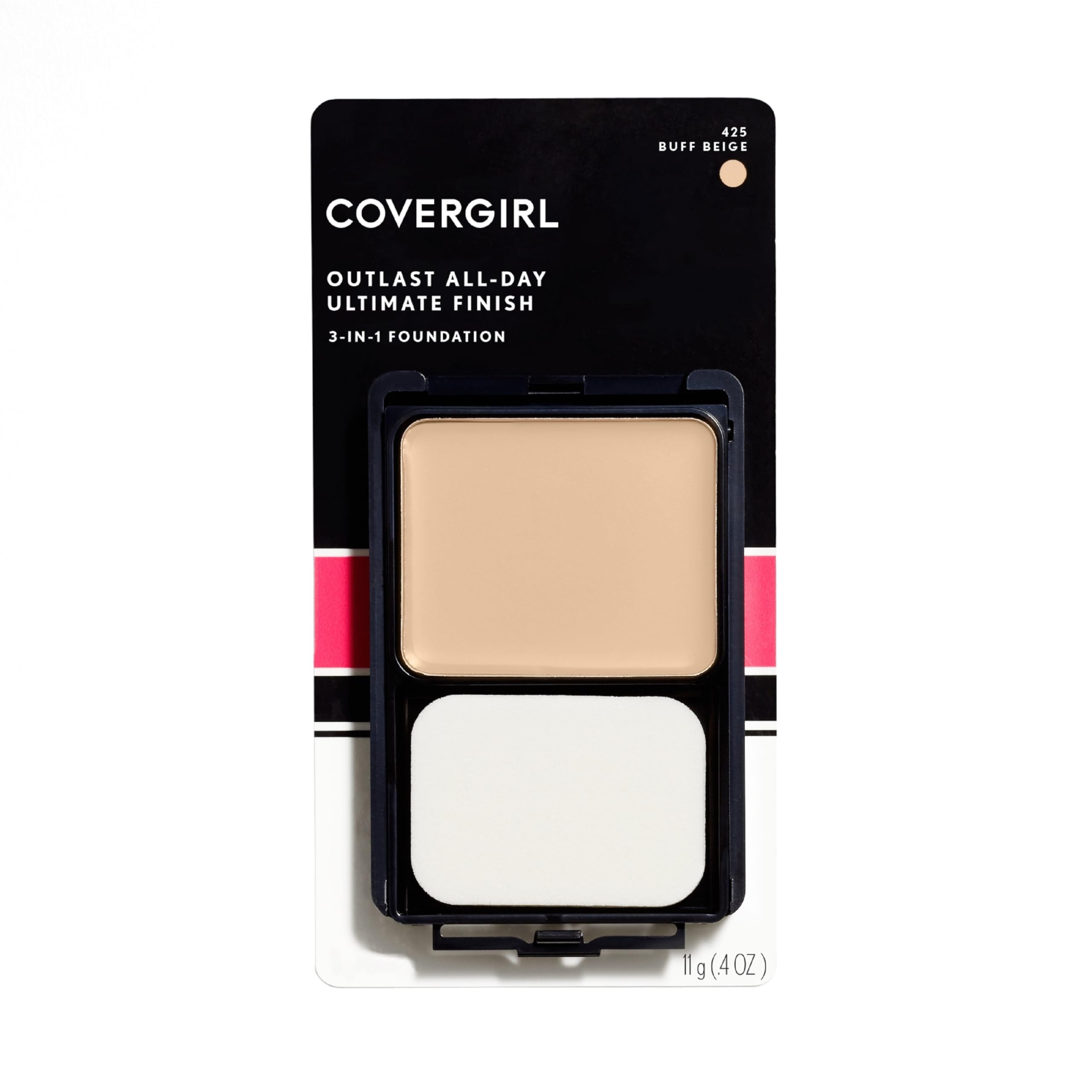 Foto 2 pulgar | Base Covergirl Outlast Ultimate Finish Buff Beige Para Todo El Día - Venta Internacional.