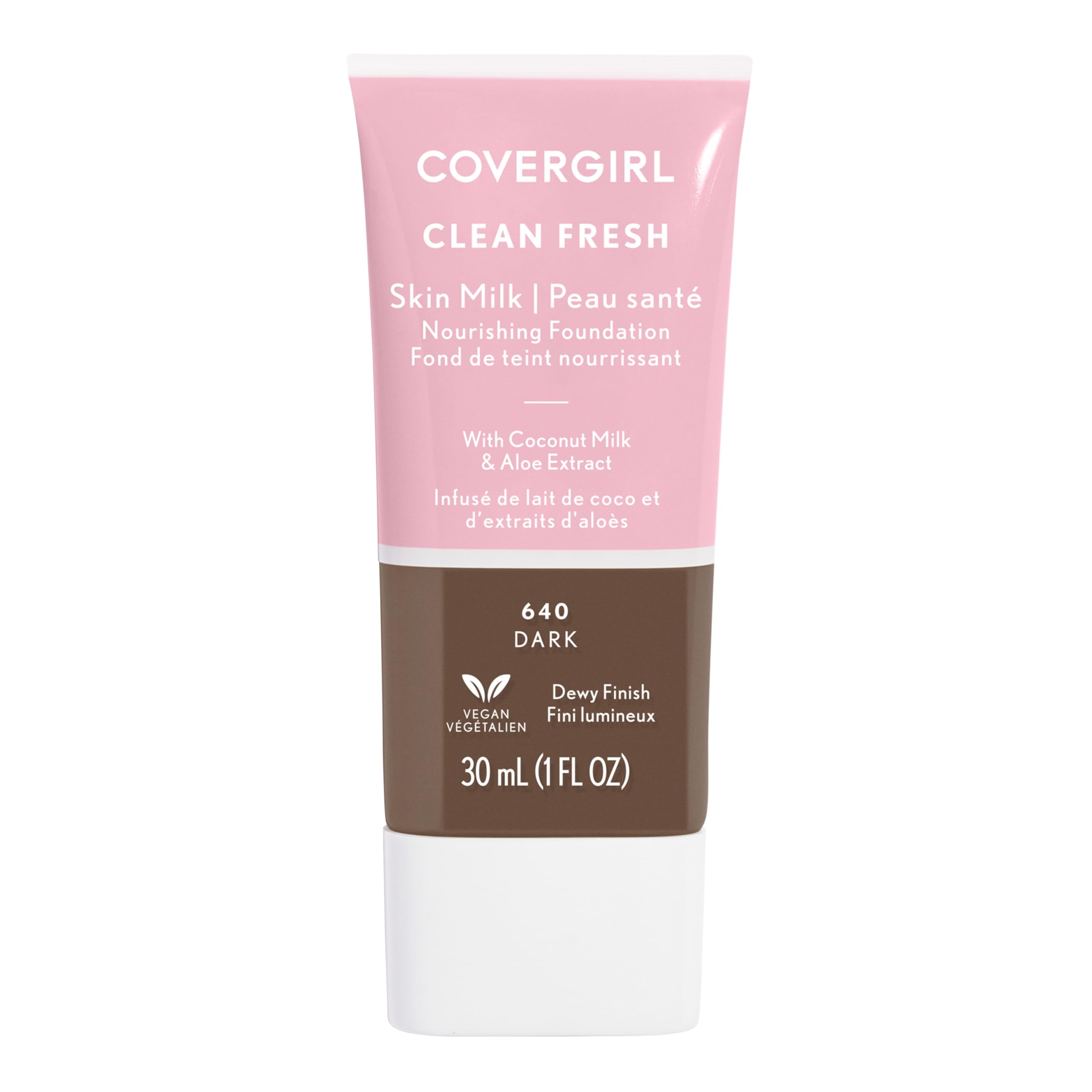 Foto 2 pulgar | Base Covergirl Clean Fresh Skin Milk Dark 30 Ml - Venta Internacional.