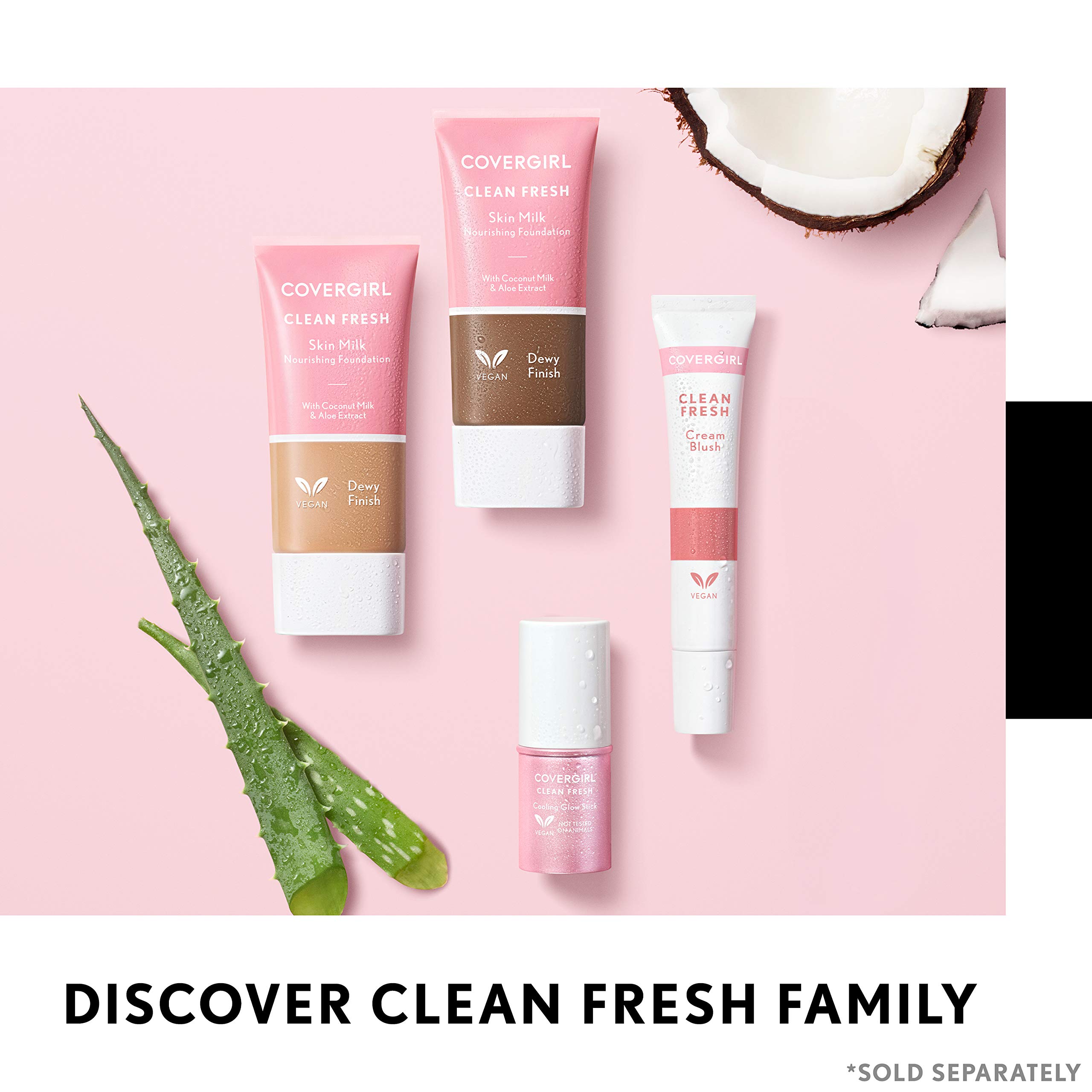 Foto 7 pulgar | Base Covergirl Clean Fresh Skin Milk Dark 30 Ml - Venta Internacional.