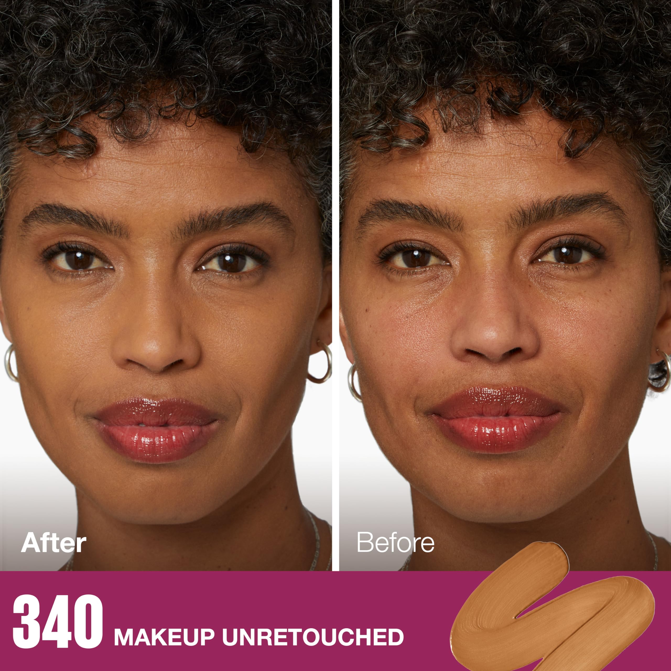 Foto 3 pulgar | Borrador Foundation Maybelline Instant Age Rewind 340 Spf 20 - Venta Internacional.