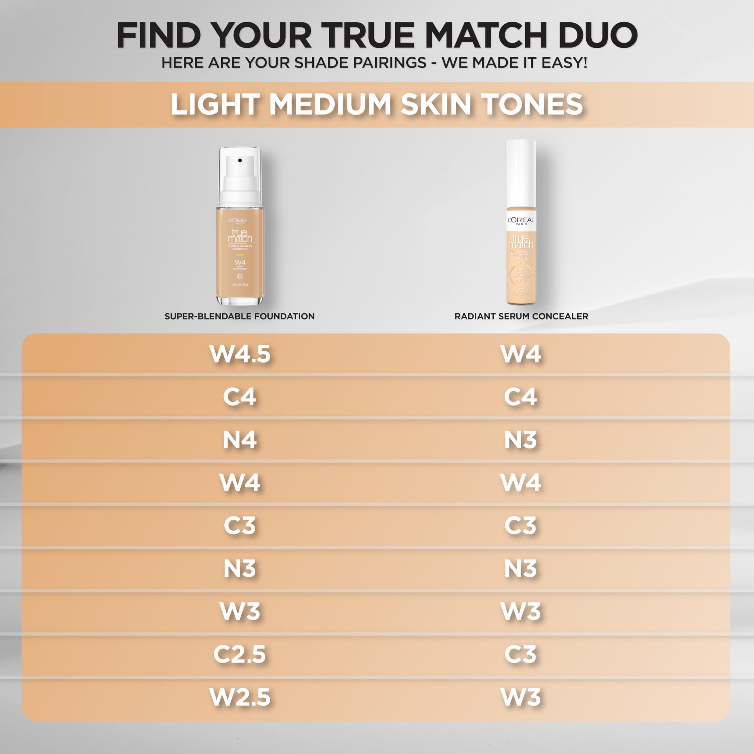 Foto 6 pulgar | Base L'oreal Paris True Match, Supermezclable, W4, 30 Ml - Venta Internacional.