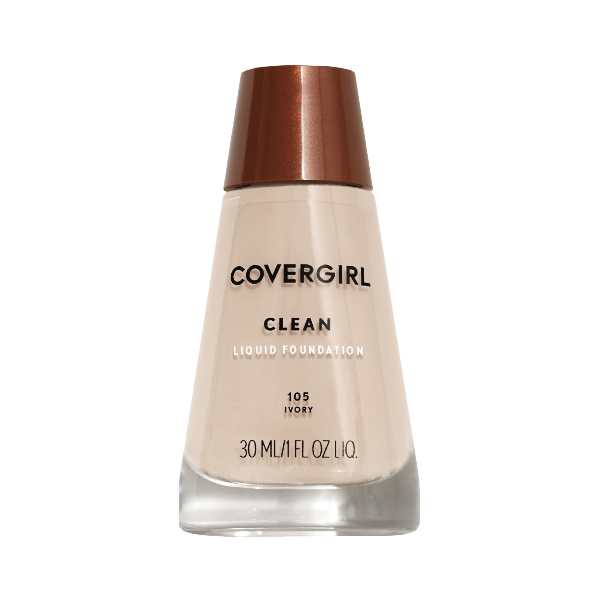 Foto 2 pulgar | Base De Maquillaje Covergirl Clean Makeup Normal Skin Ivory 105 30 Ml - Venta Internacional.