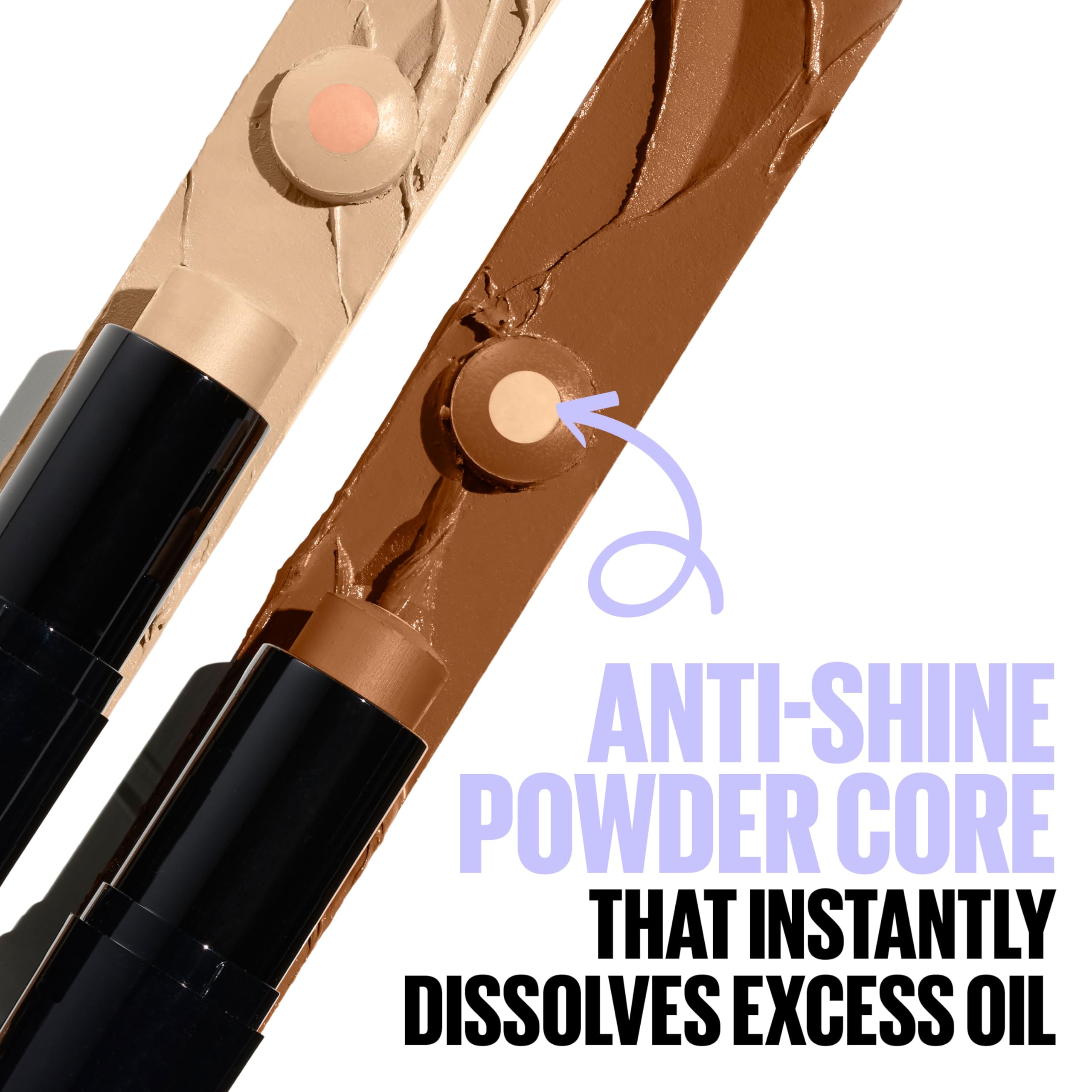 Foto 7 | Base De Maquillaje En Barra Maybelline Fit Me Shine-free + Balance - Venta Internacional.