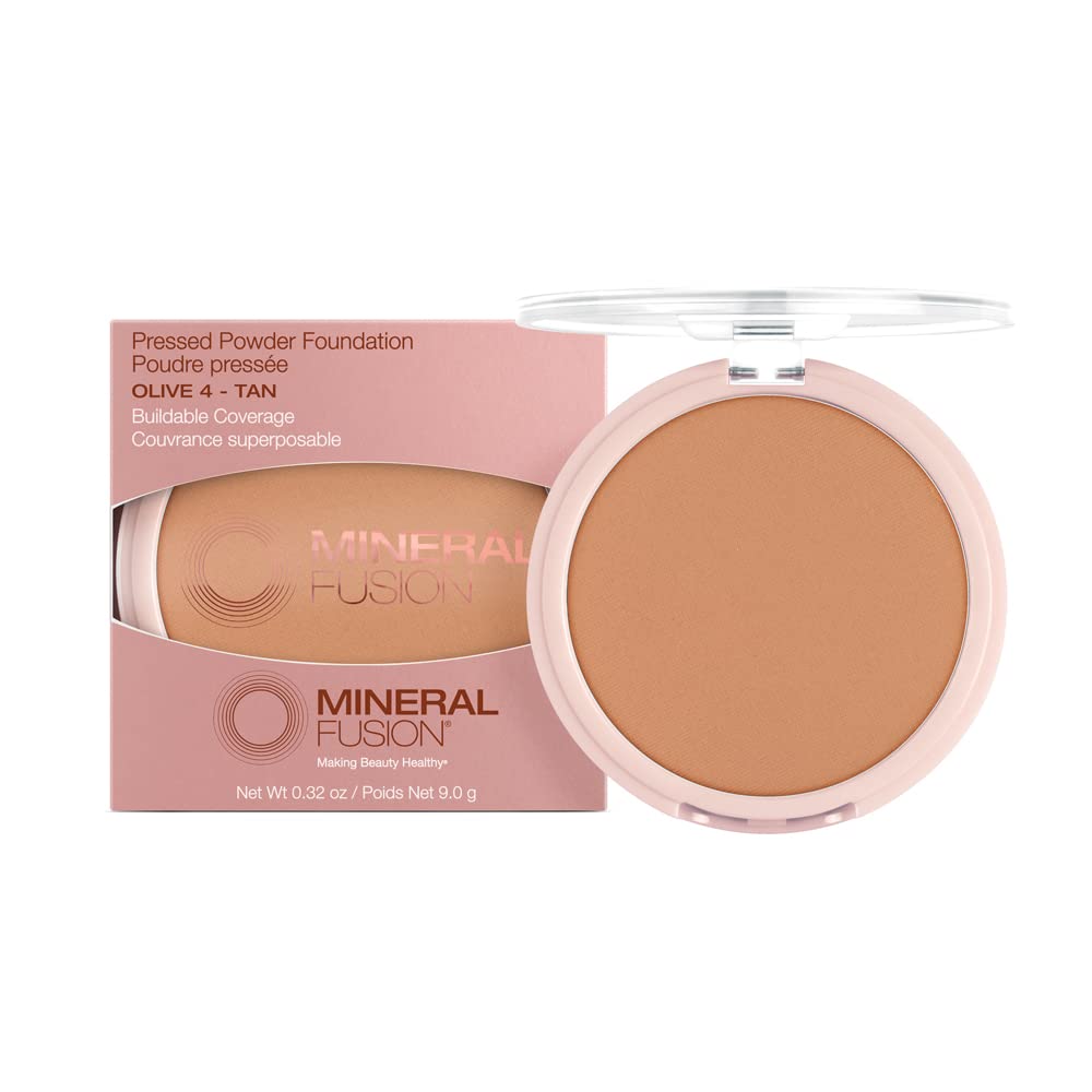 Base De Maquillaje En Polvo Prensado Mineral Fusion Olive 4 9 Ml - Venta Internacional.