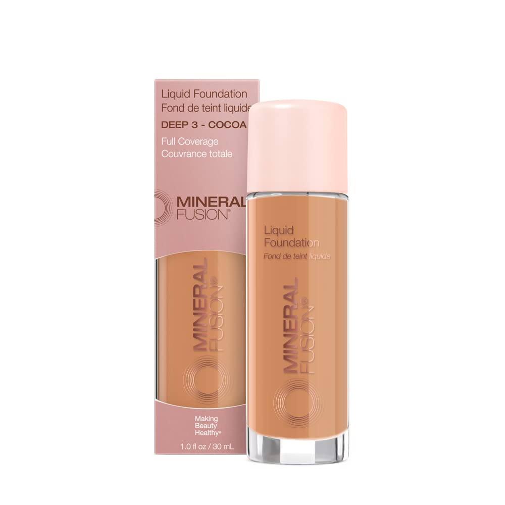 Foto 1 | Base Mineral Fusion De Cobertura Total Deep 3 Vegana, 30 Ml - Venta Internacional.