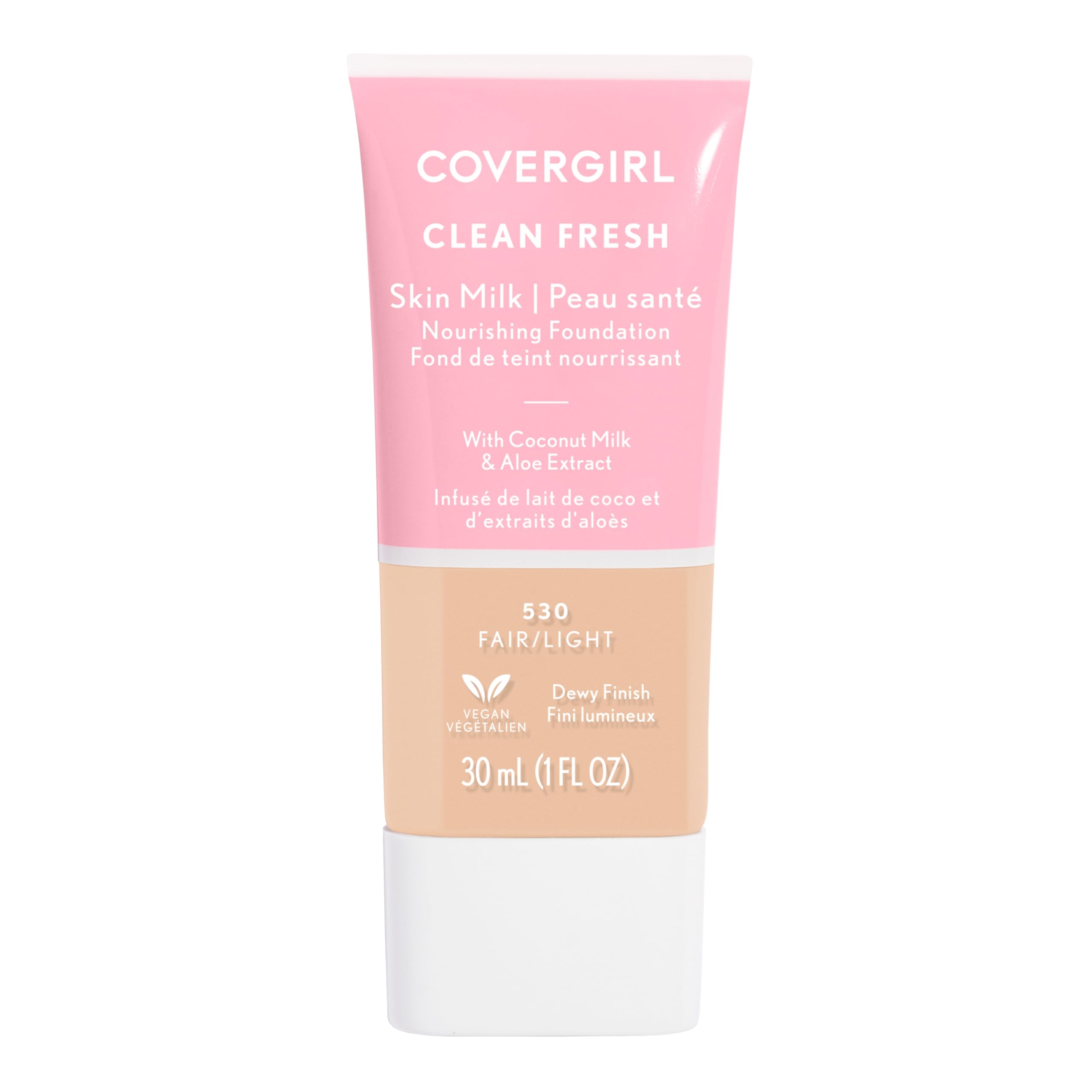 Base De Maquillaje Covergirl Clean Fresh Skin Milk Fair/light 30 Ml - Venta Internacional.